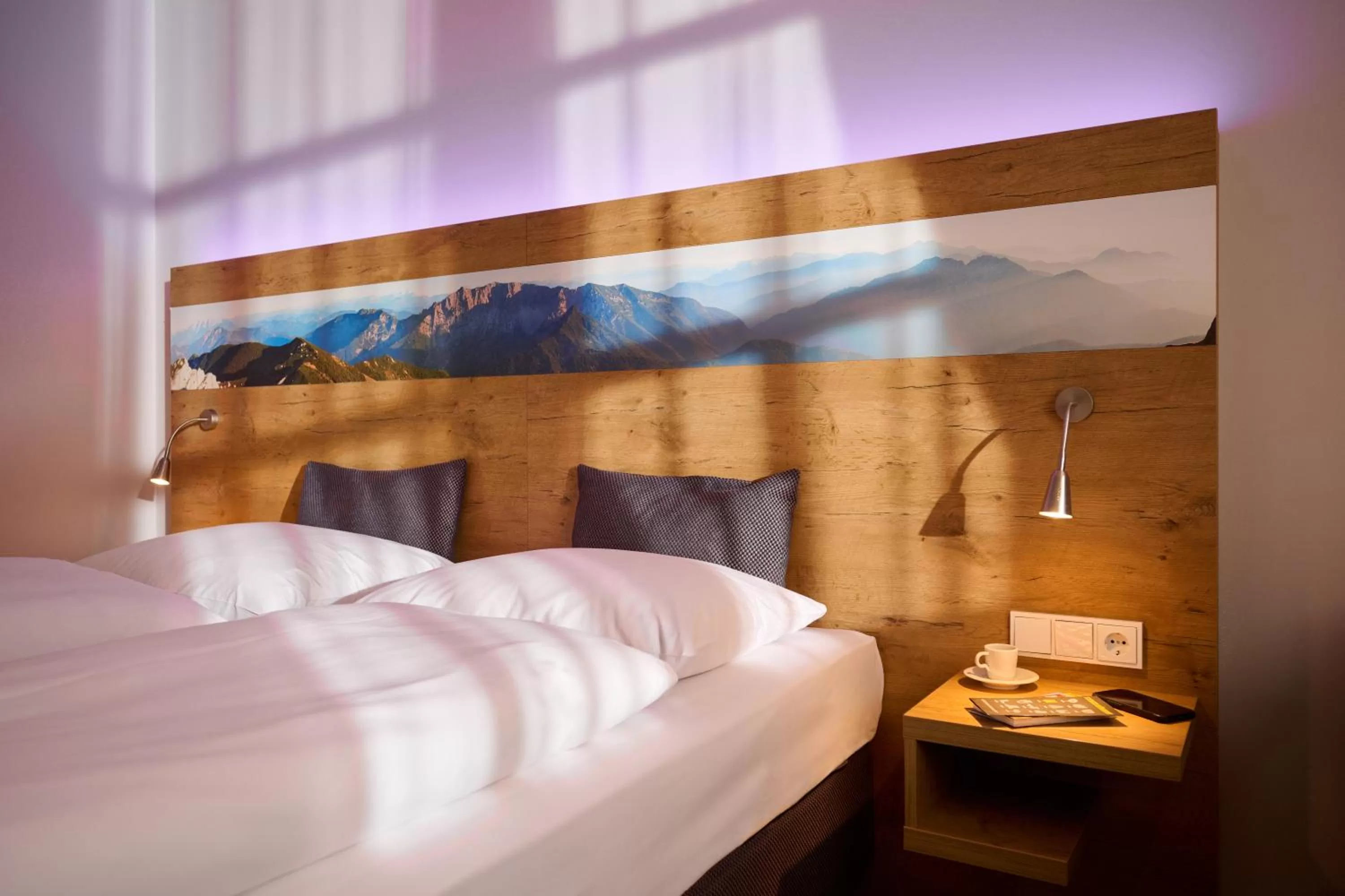 Bed in Hotel Lechnerhof Unterföhring