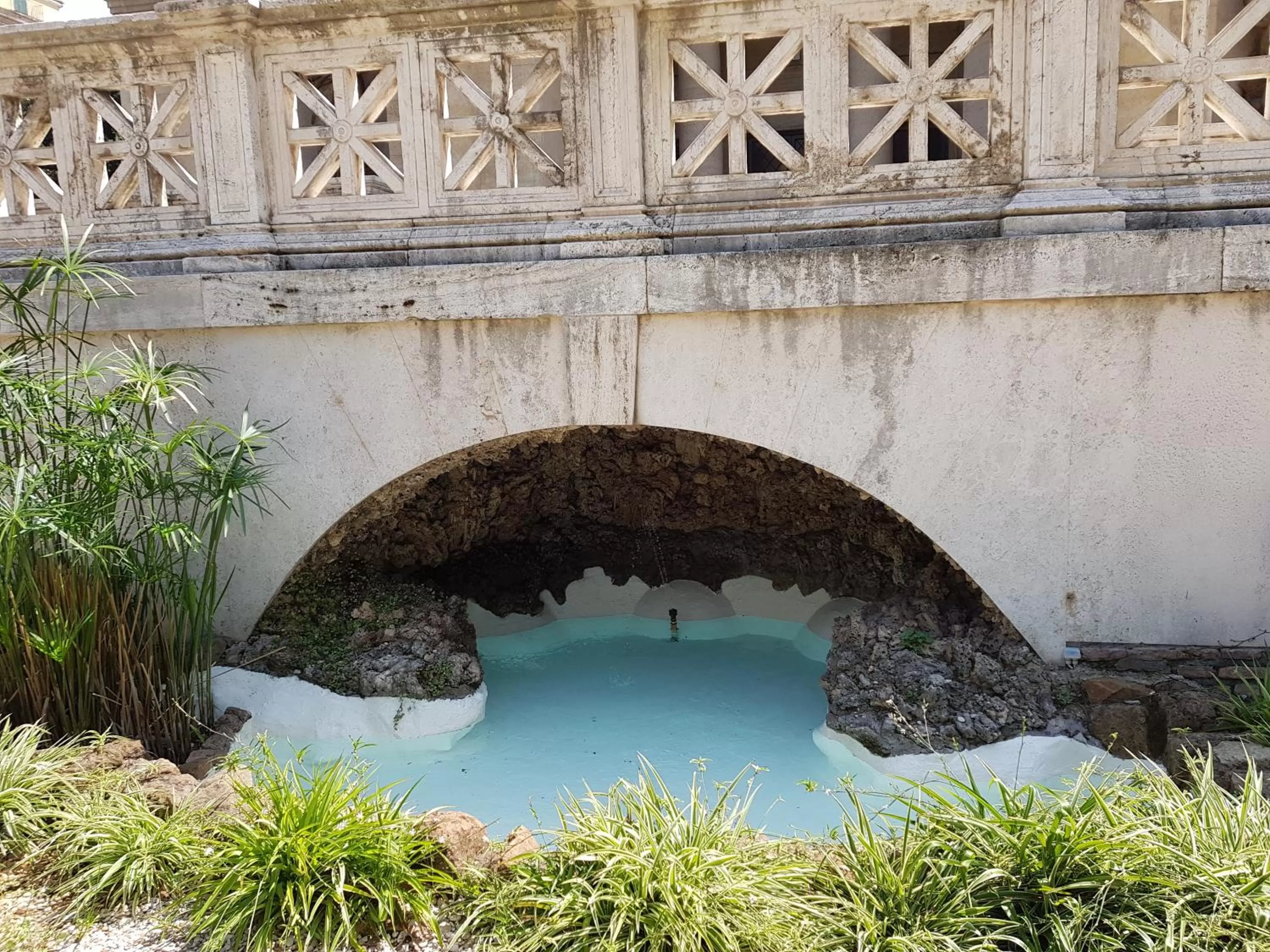 Garden view in Hotel Kennedy