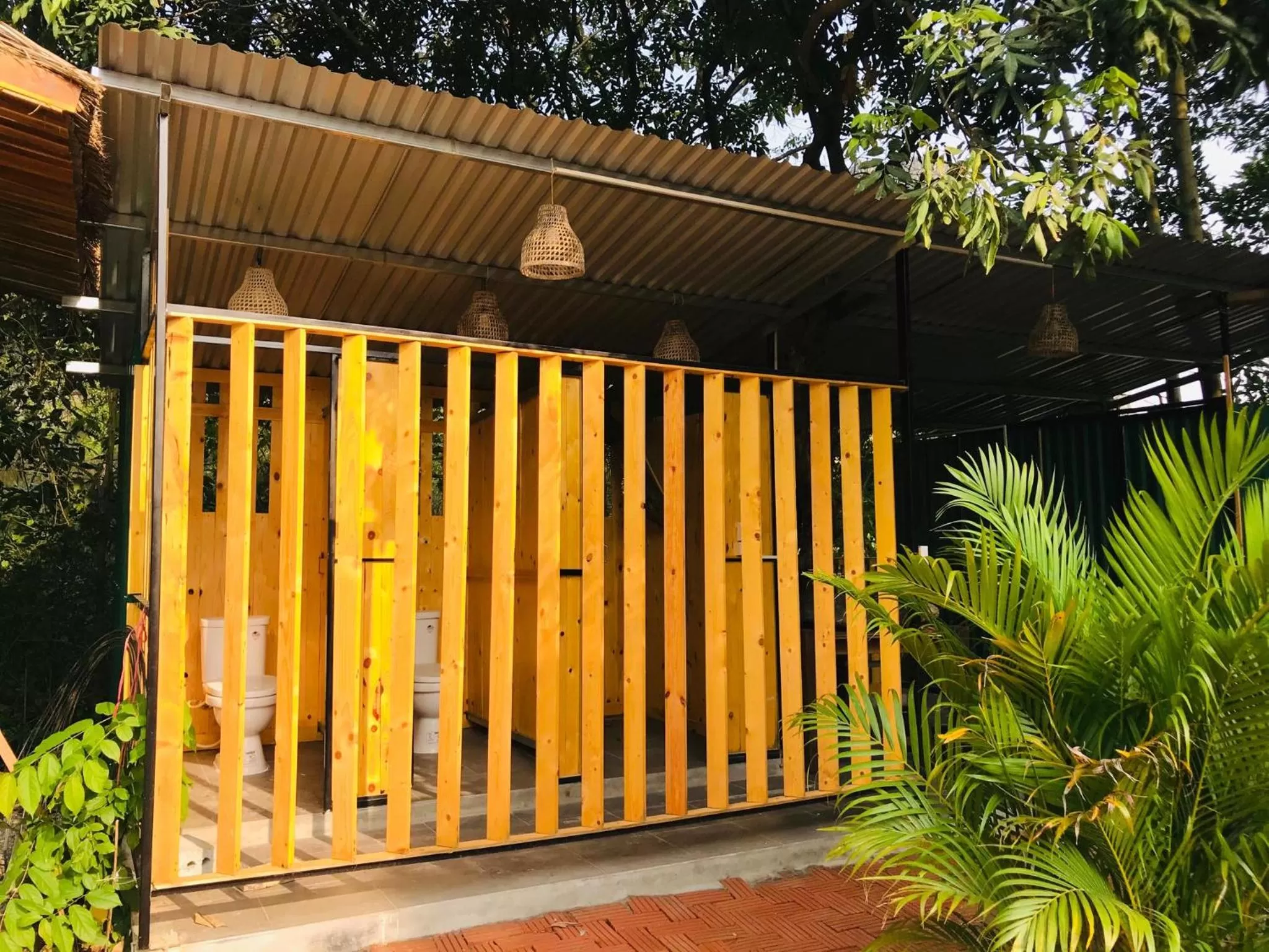 Bathroom in Trang An Lamia Bungalow