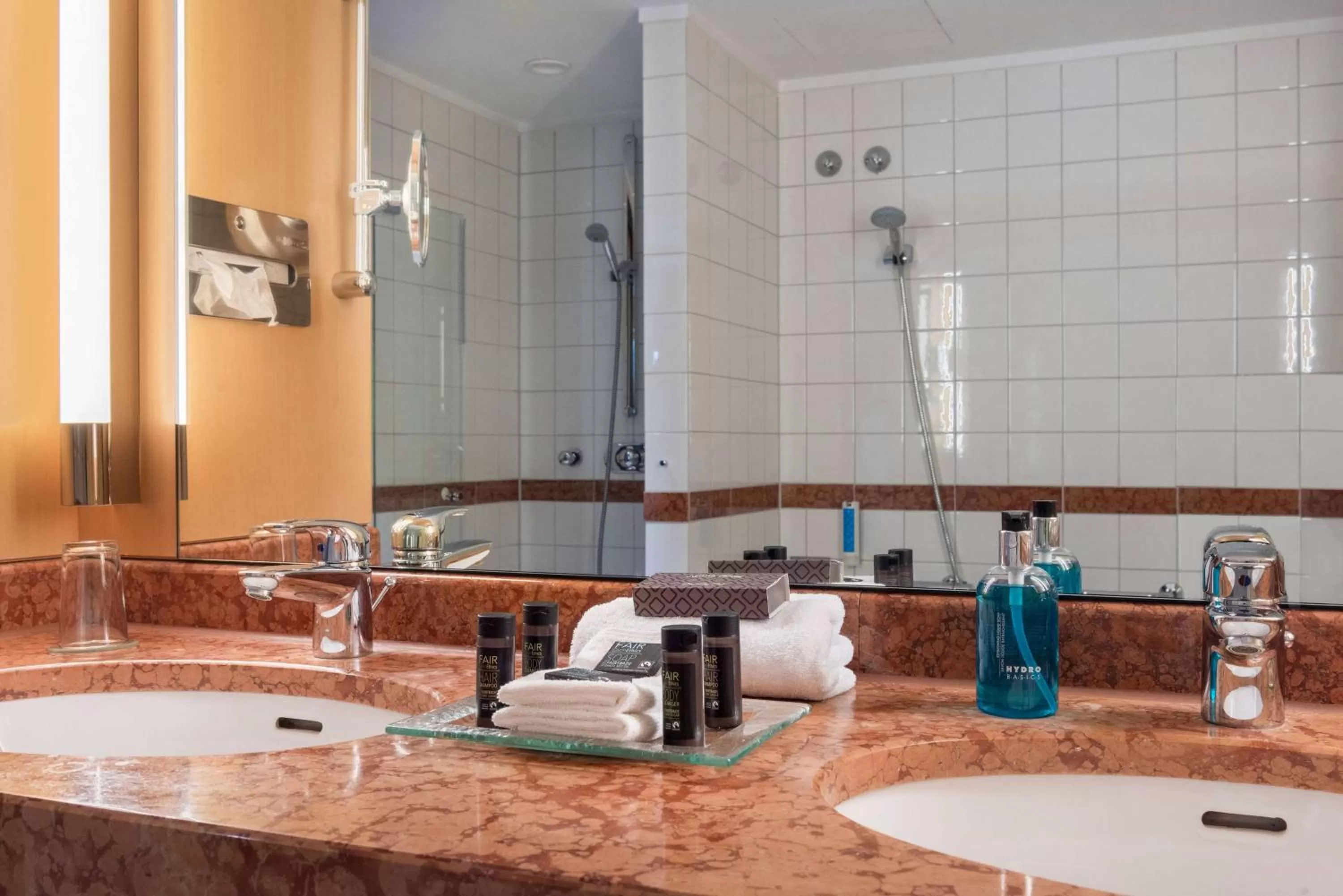 Shower in Vienna House by Wyndham Remarque Osnabrück