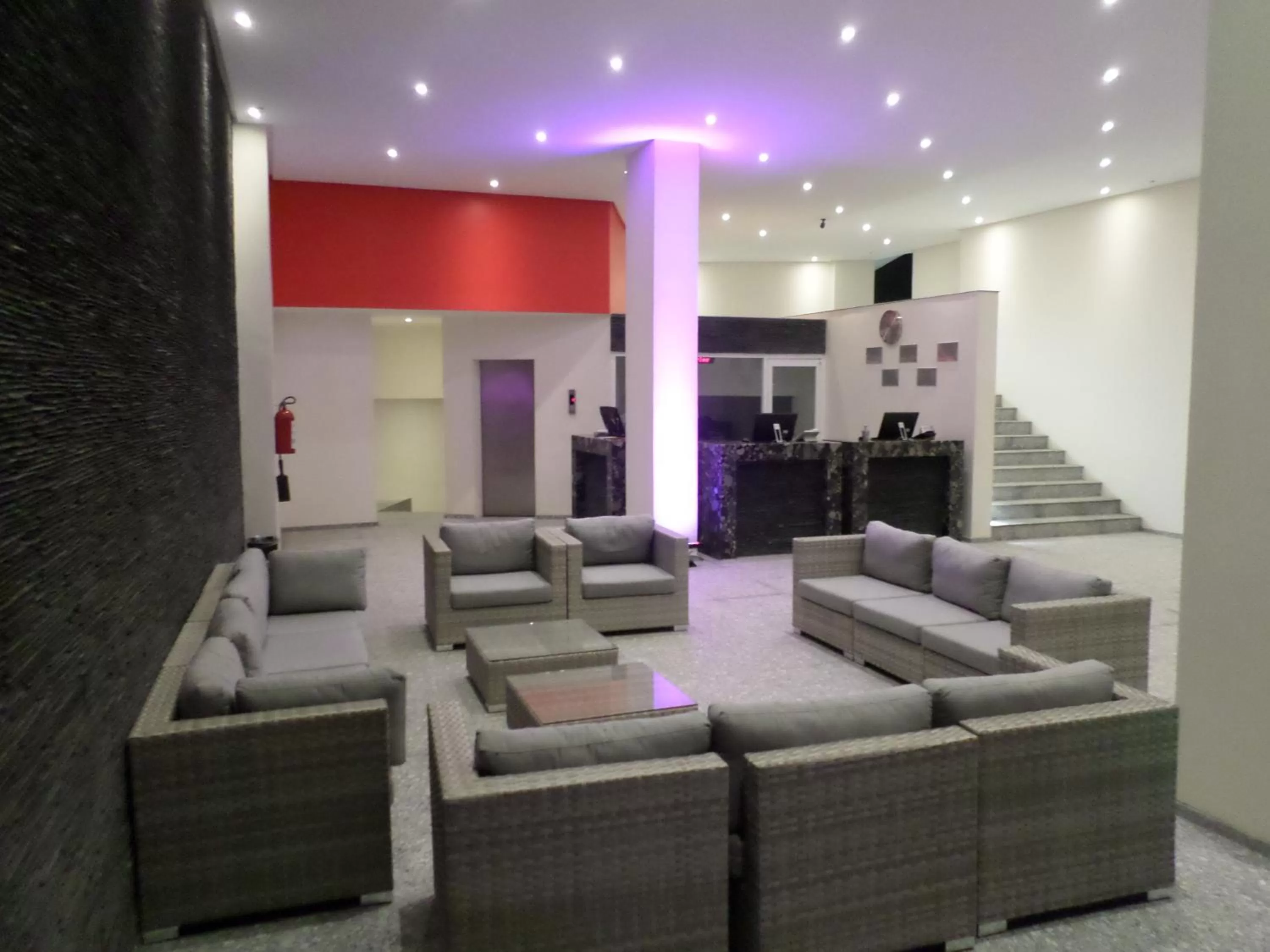 Lobby or reception in We Hotel Acapulco