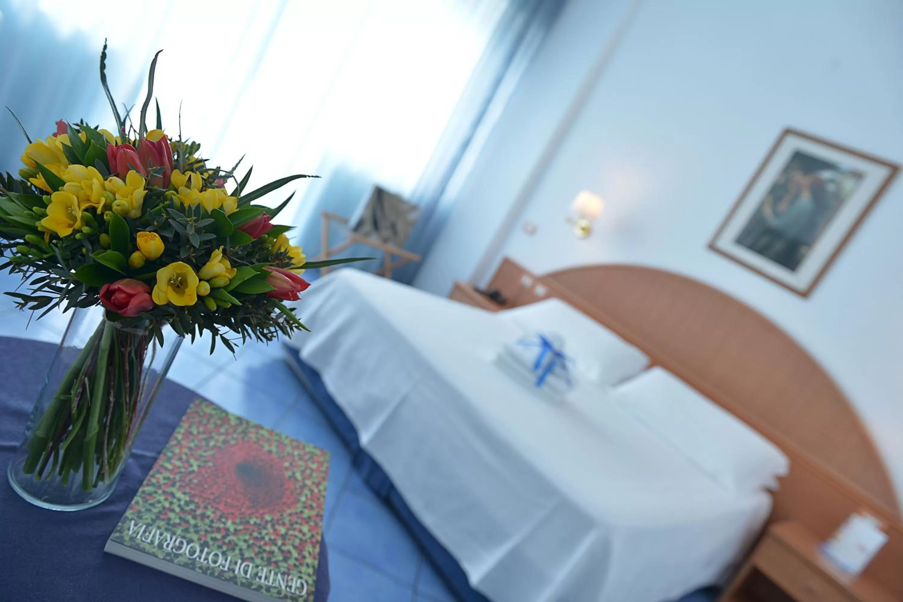 Bed in Hotel Pensione Reale