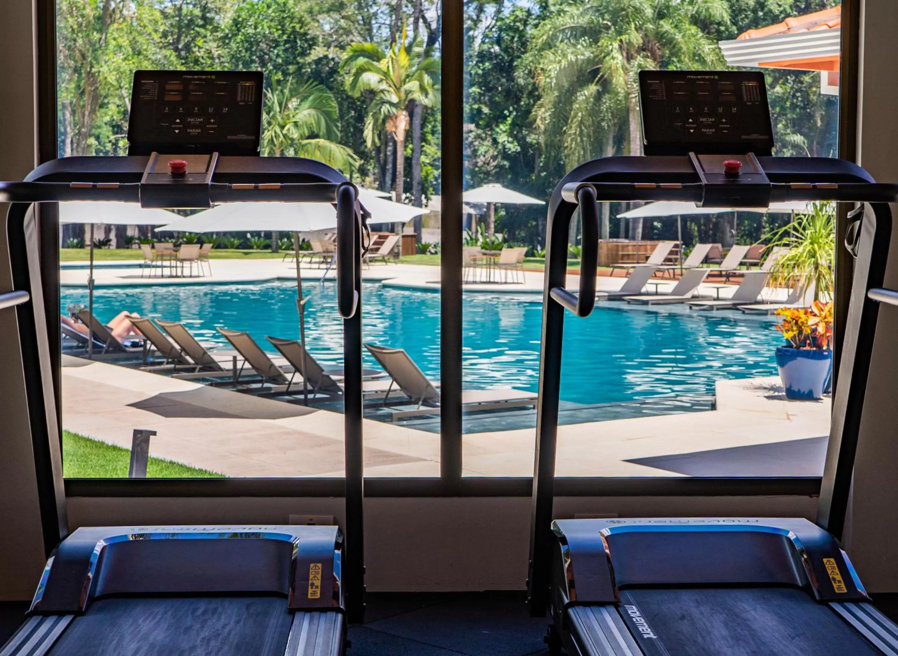 Fitness centre/facilities in Sanma Hotel