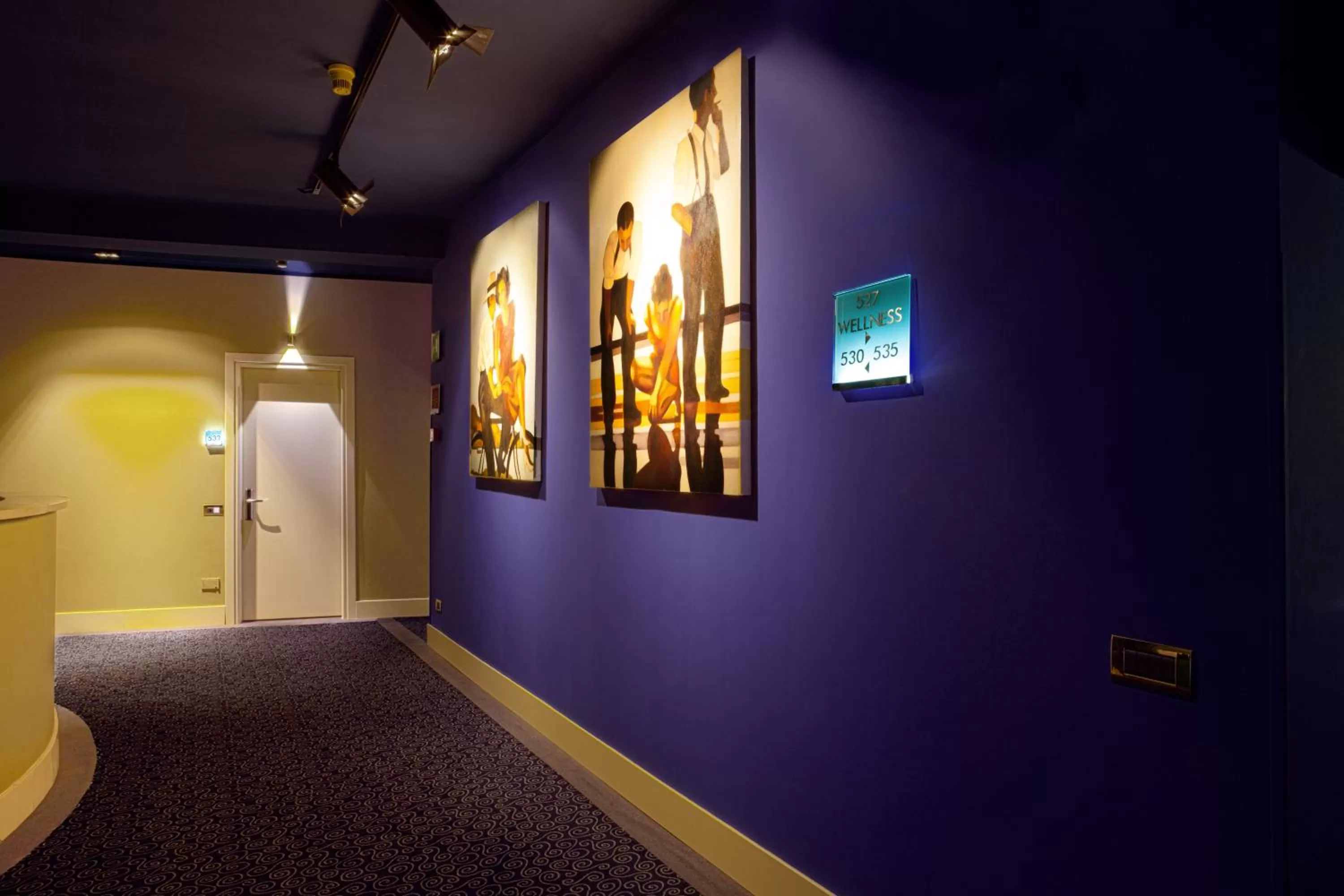 Decorative detail in Hotel Touring