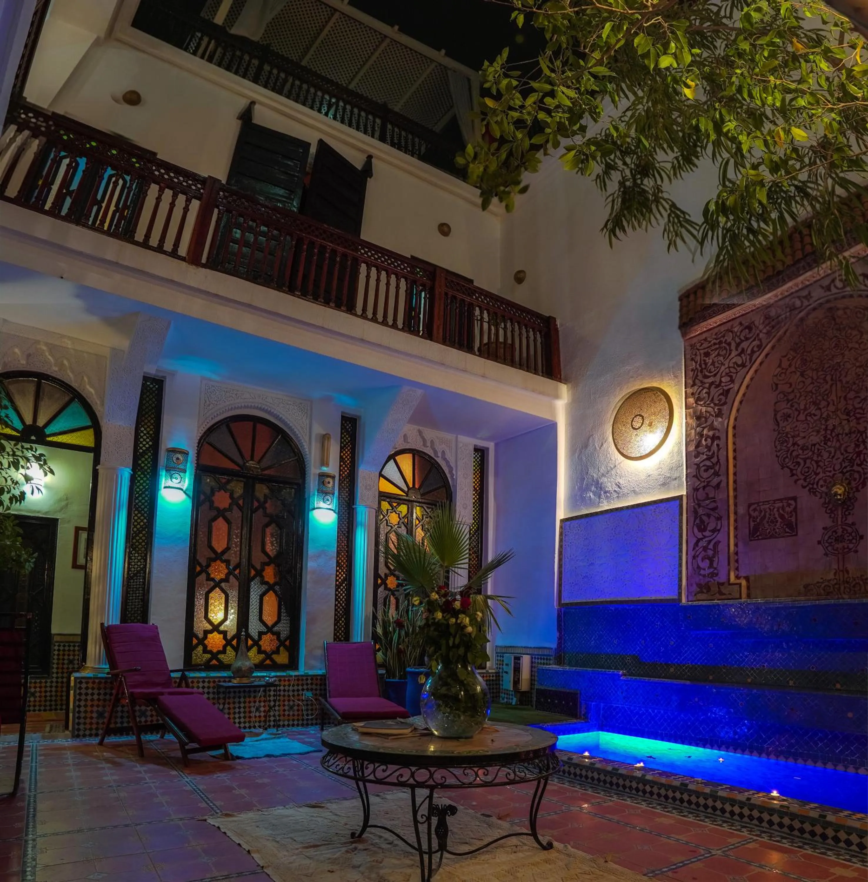 Swimming pool in Riad 58 Blu