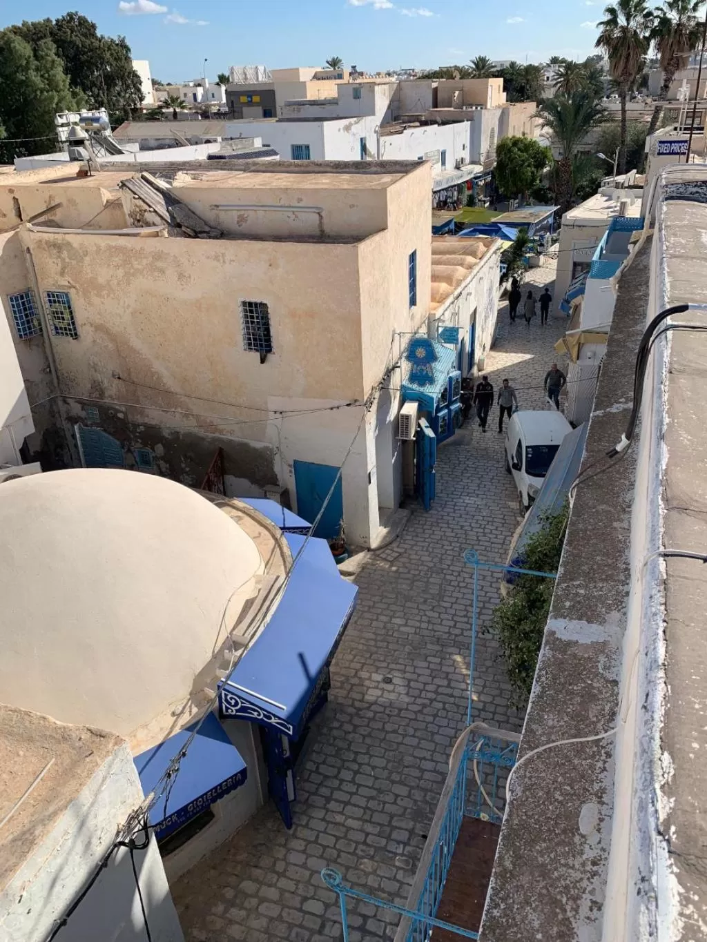 View (from property/room) in Dar Lola