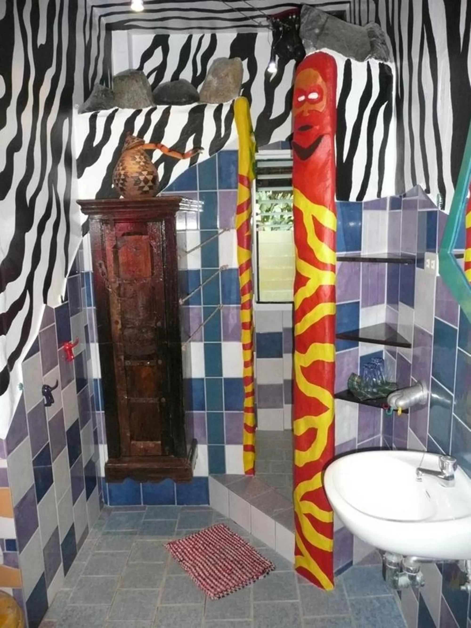 Toilet in Takatuka Beach Resort