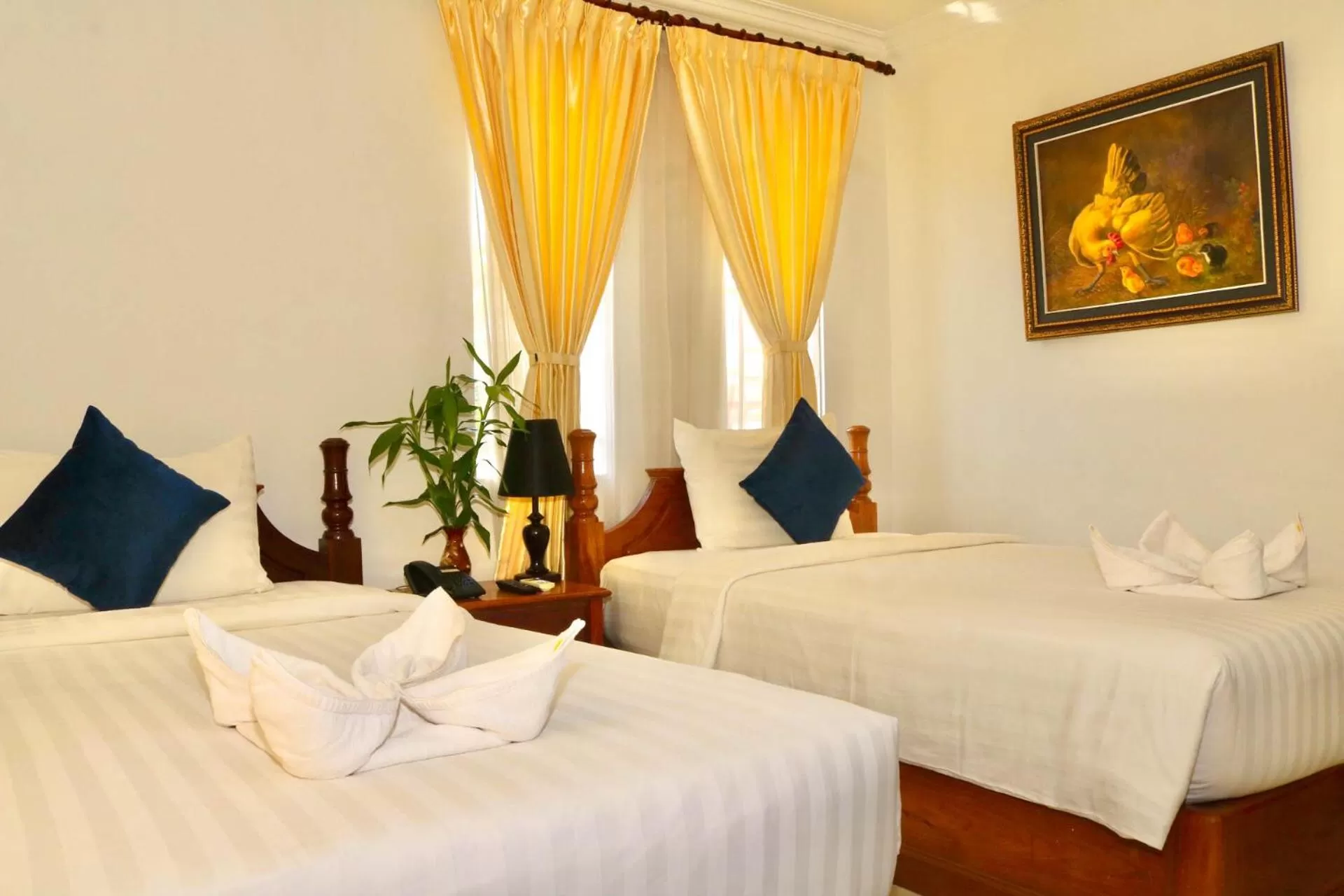 Bed in The Blanc Residence