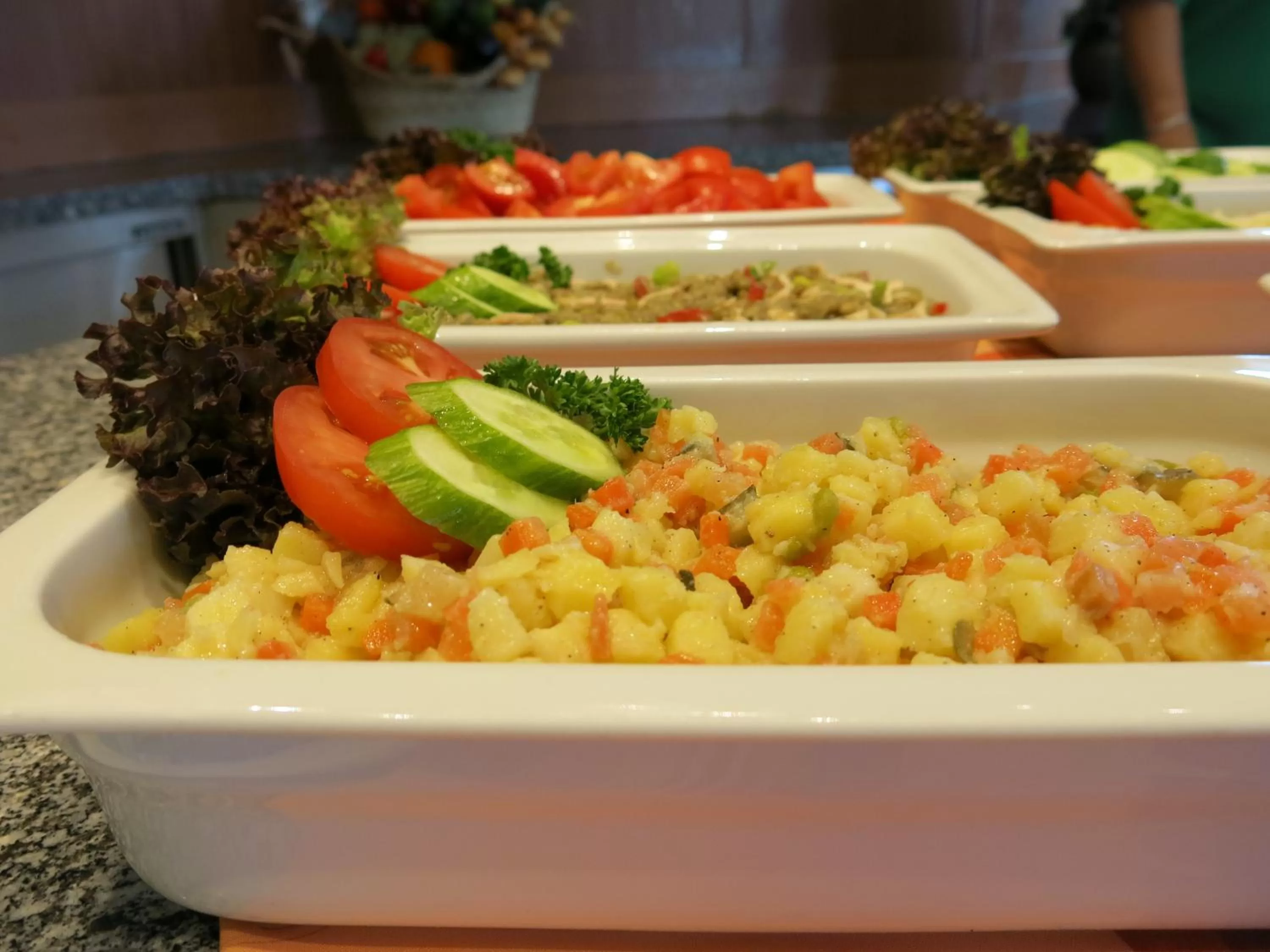 Buffet breakfast in Olympik Tristar