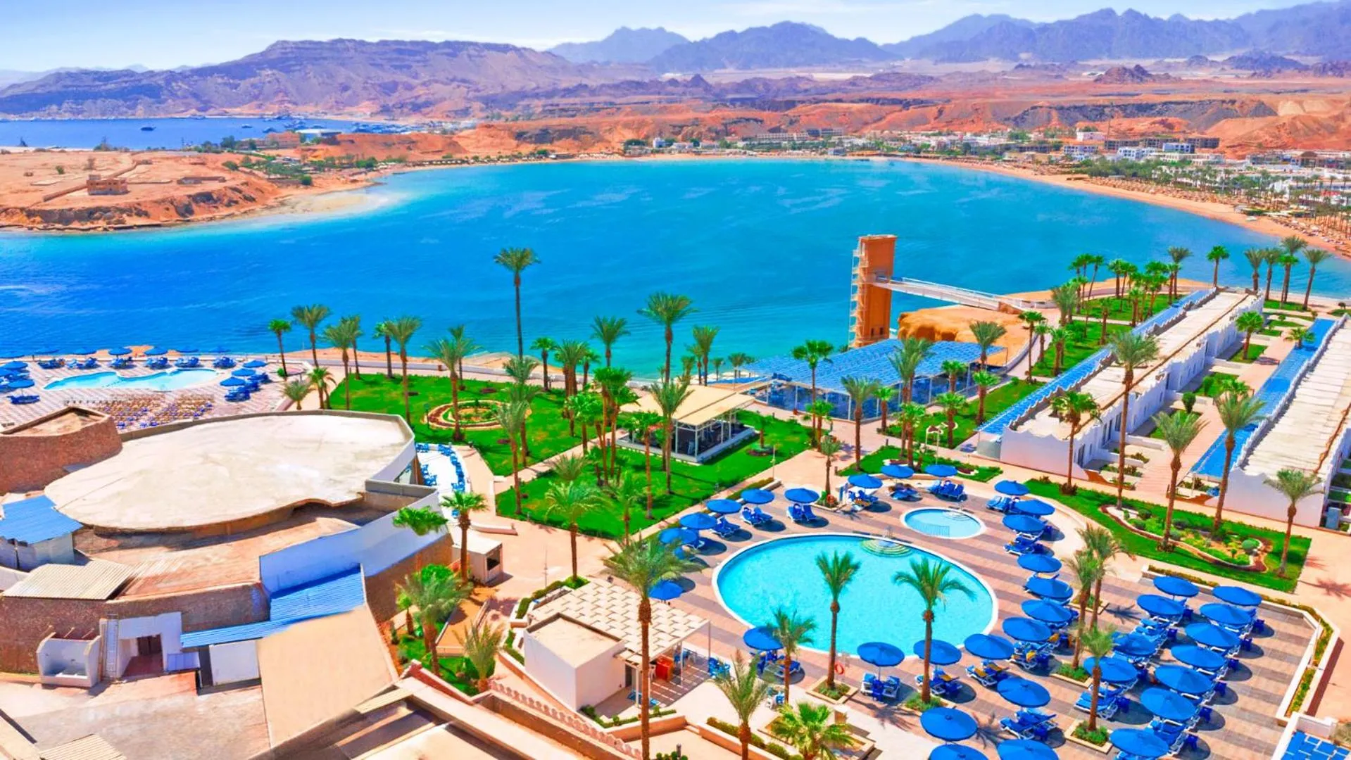 Bird's eye view in Albatros Sharm Resort - By Pickalbatros