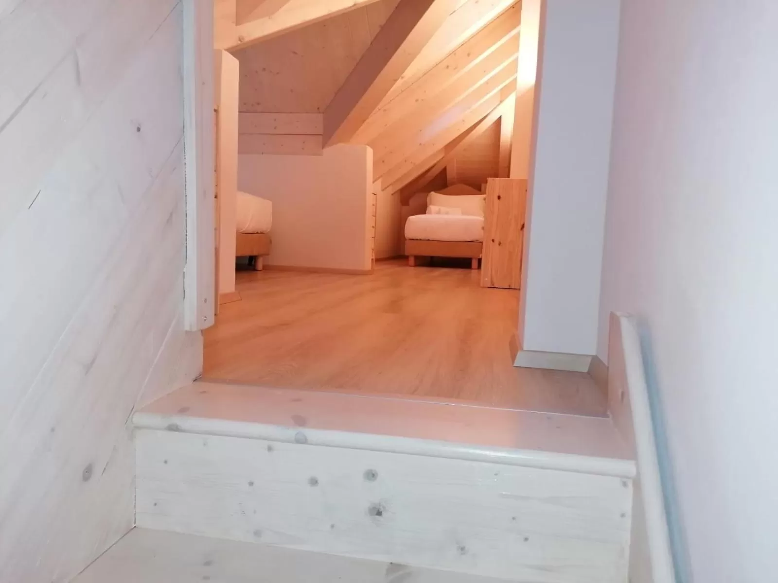 Bed in Hotel Rosengarten