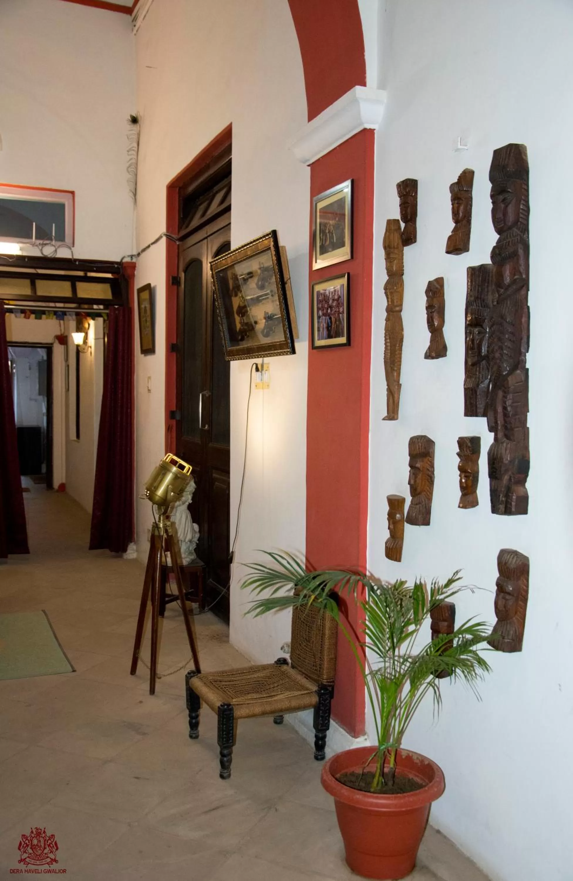 Lobby or reception in Dera Haveli- Heritage homestay
