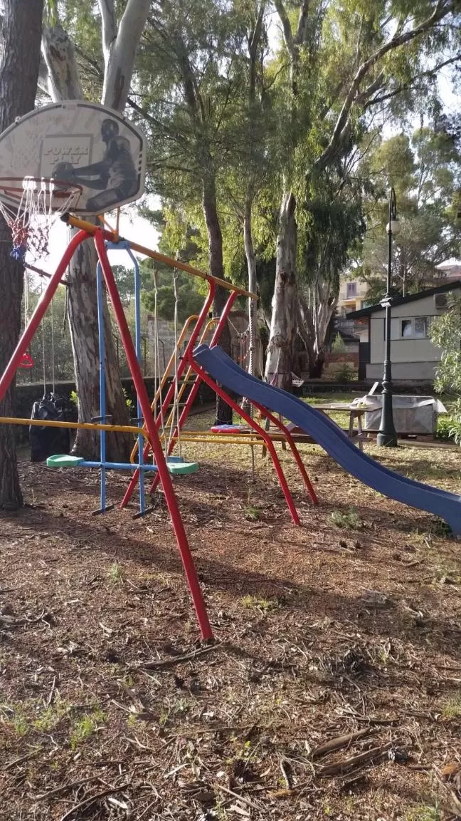 Children play ground in Villa Morgante B&B