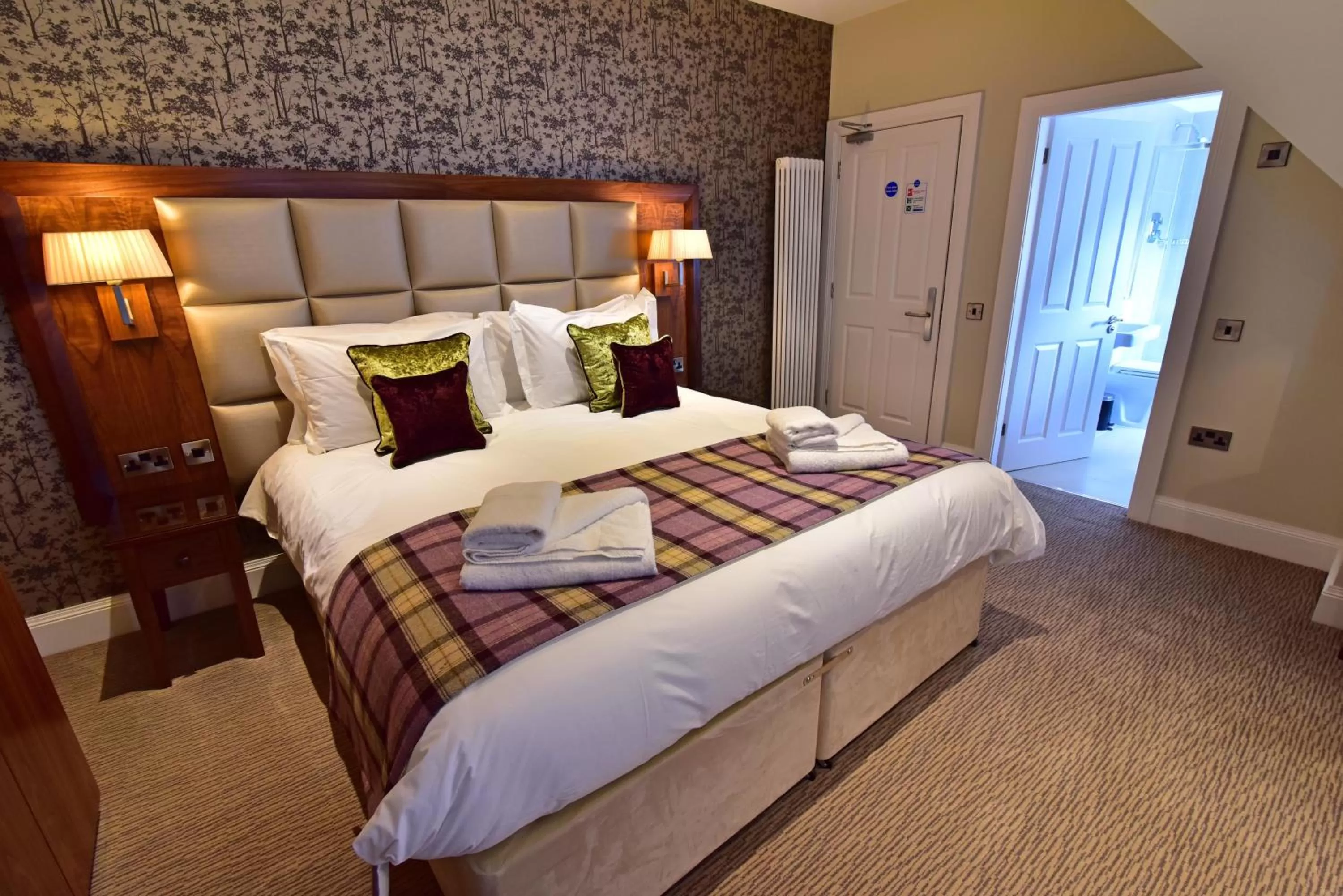 Bed in The Townhouse Aberfeldy - Rooms & Breakfast