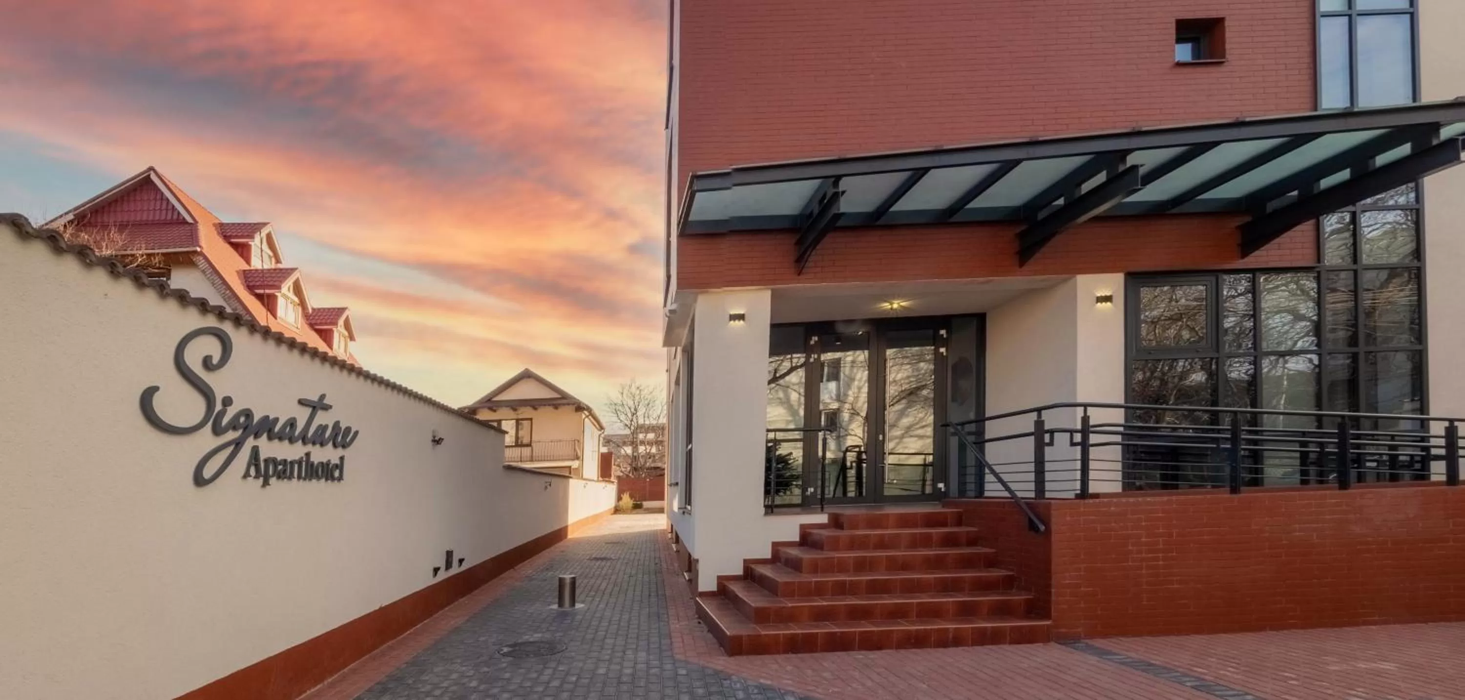 Facade/entrance in Signature Aparthotel - Boutique