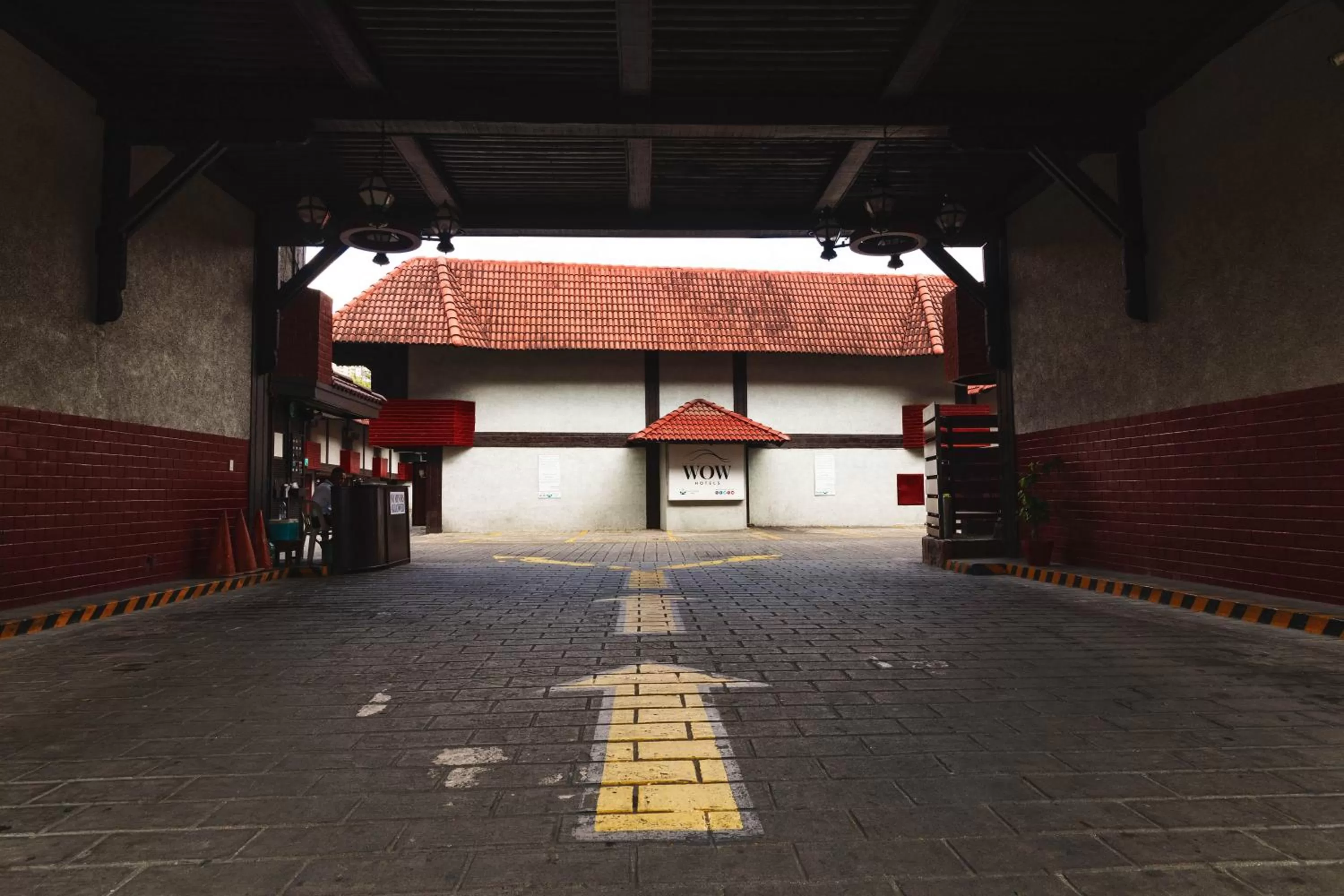 Parking in Town and Country Hotel V Mapa