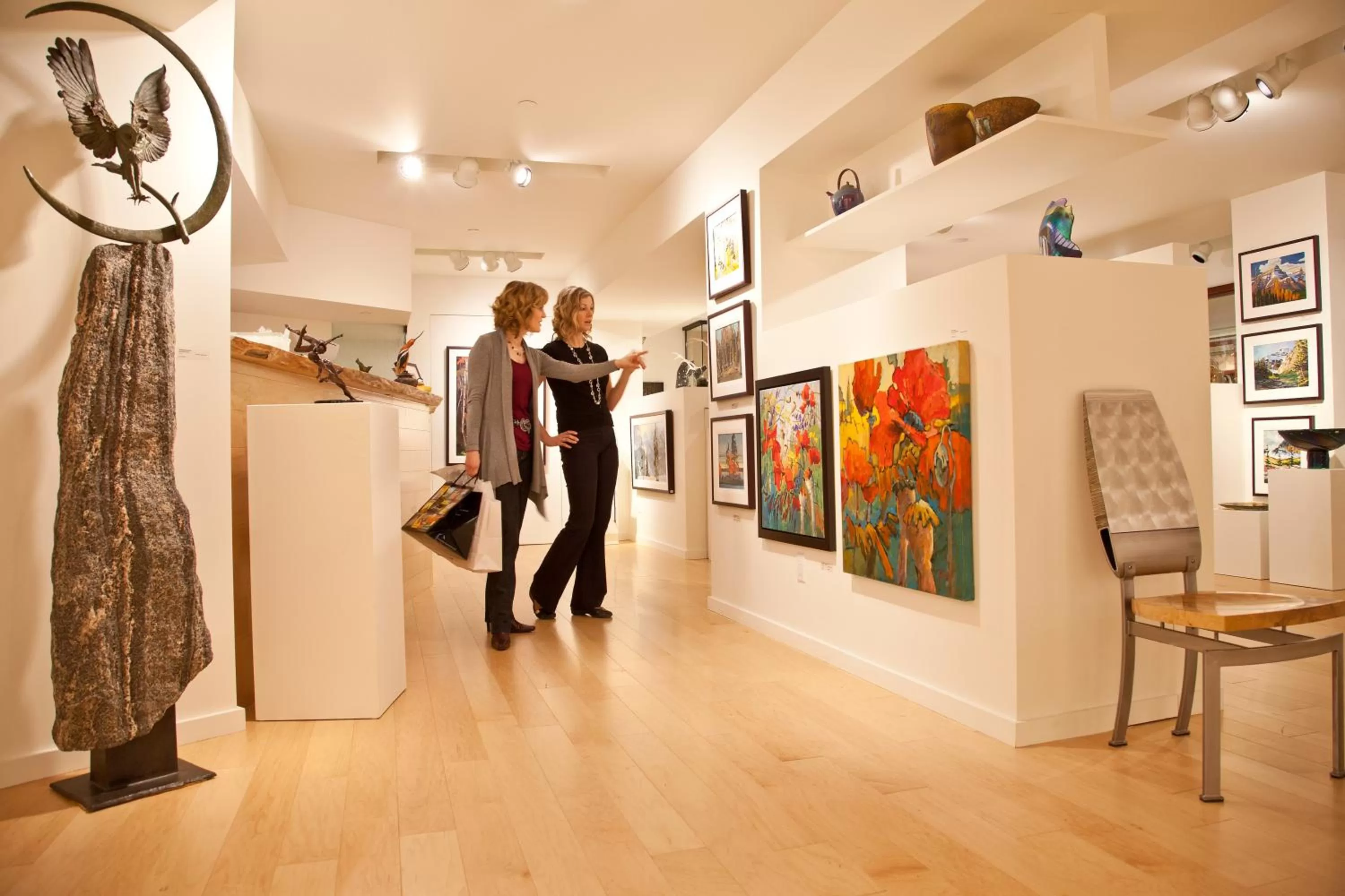 People in Fairmont Jasper Park Lodge