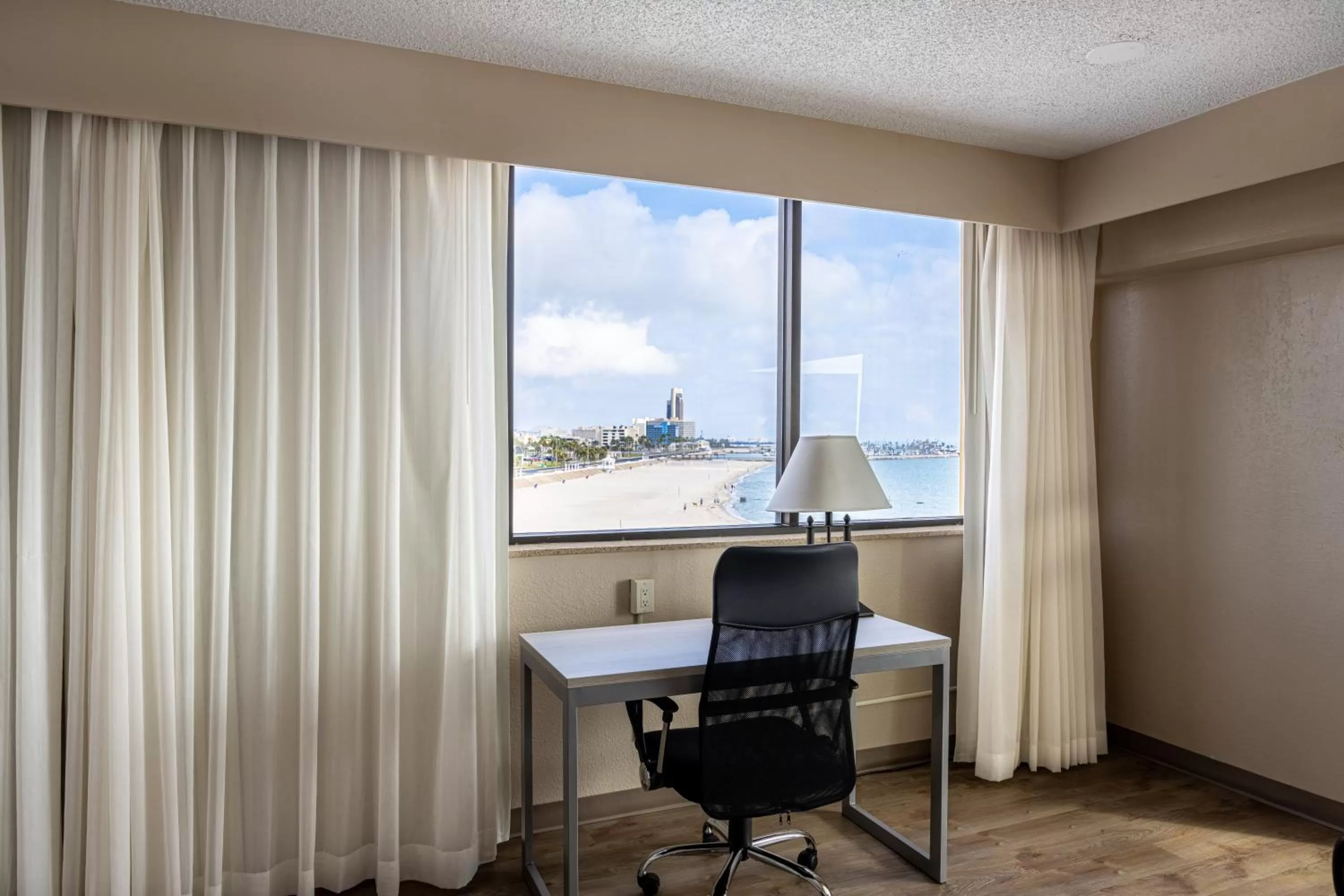 Sea view in Emerald Beach Hotel Corpus Christi