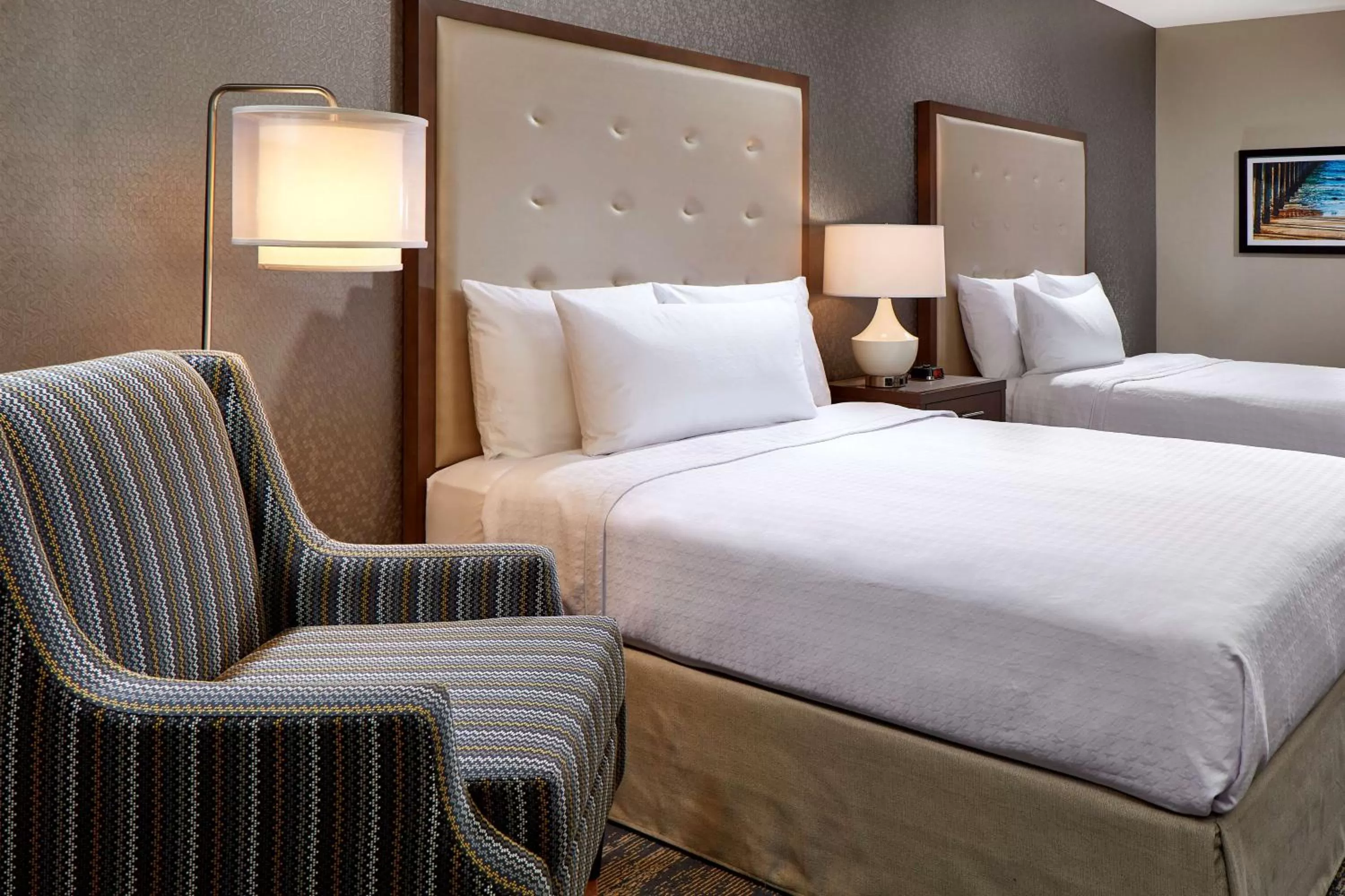 Bed in Homewood Suites By Hilton Los Angeles Redondo Beach