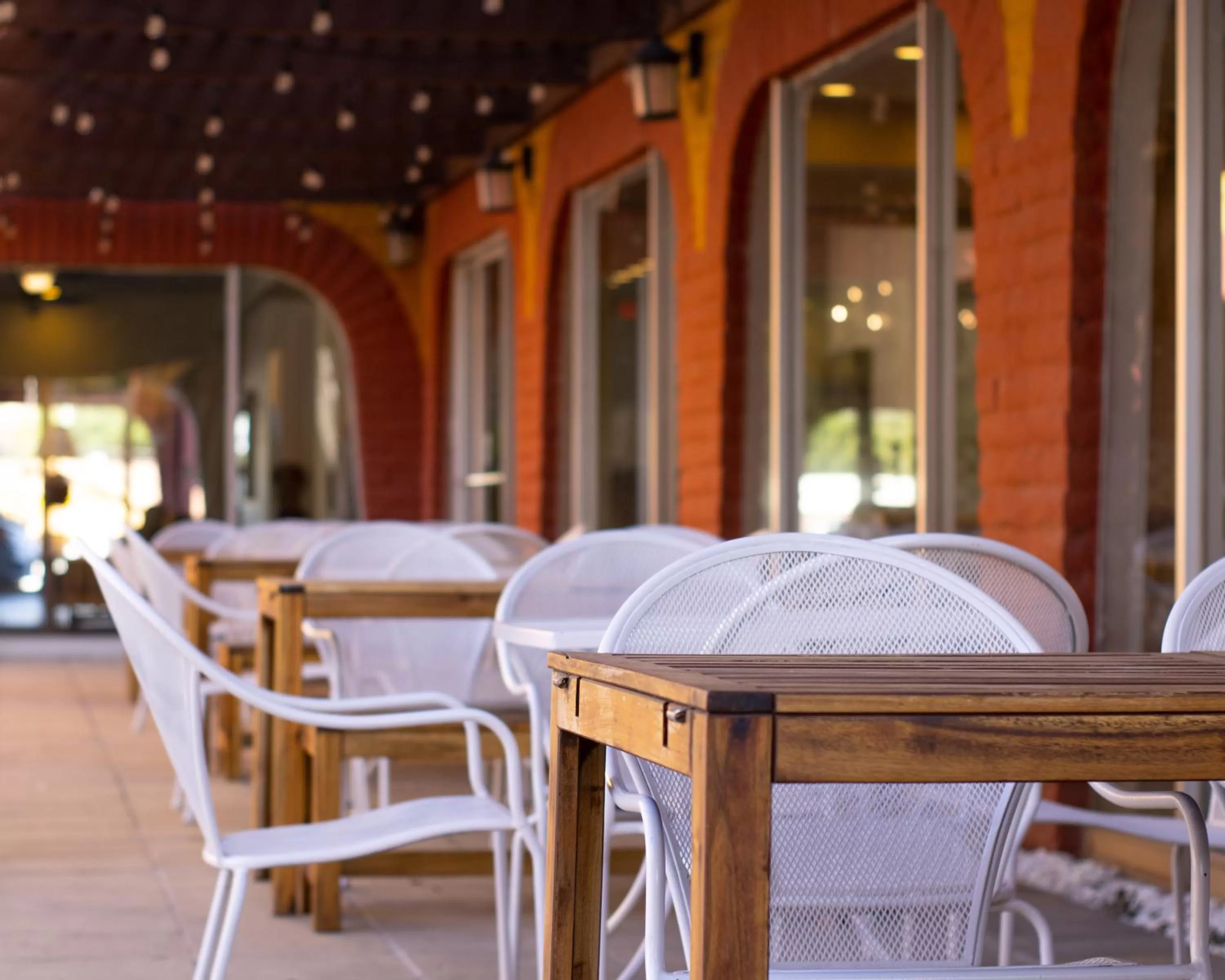 Patio in Hotel Americana