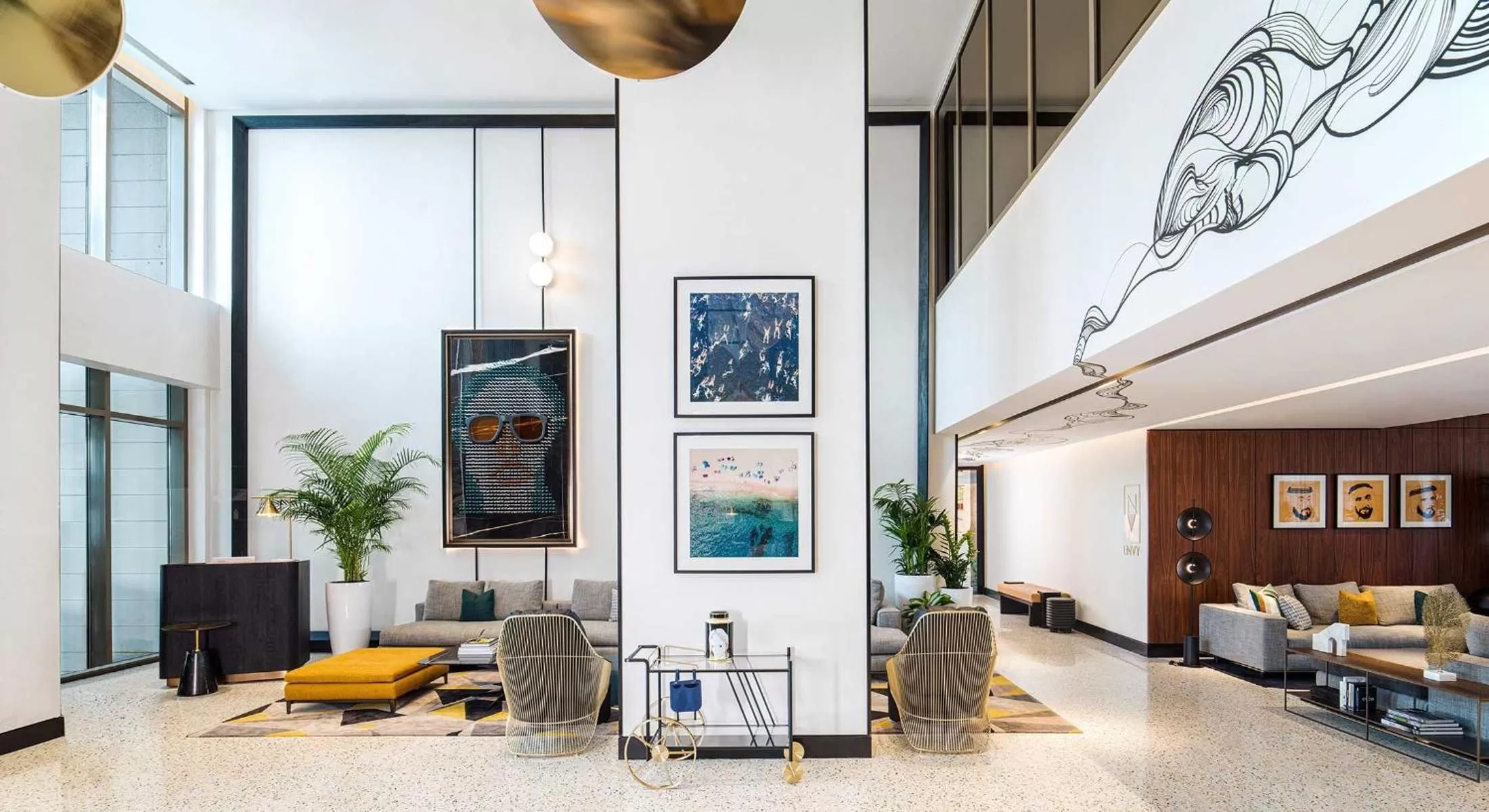 Property building in Th8 Palm Dubai Beach Resort Vignette Collection, an IHG hotel