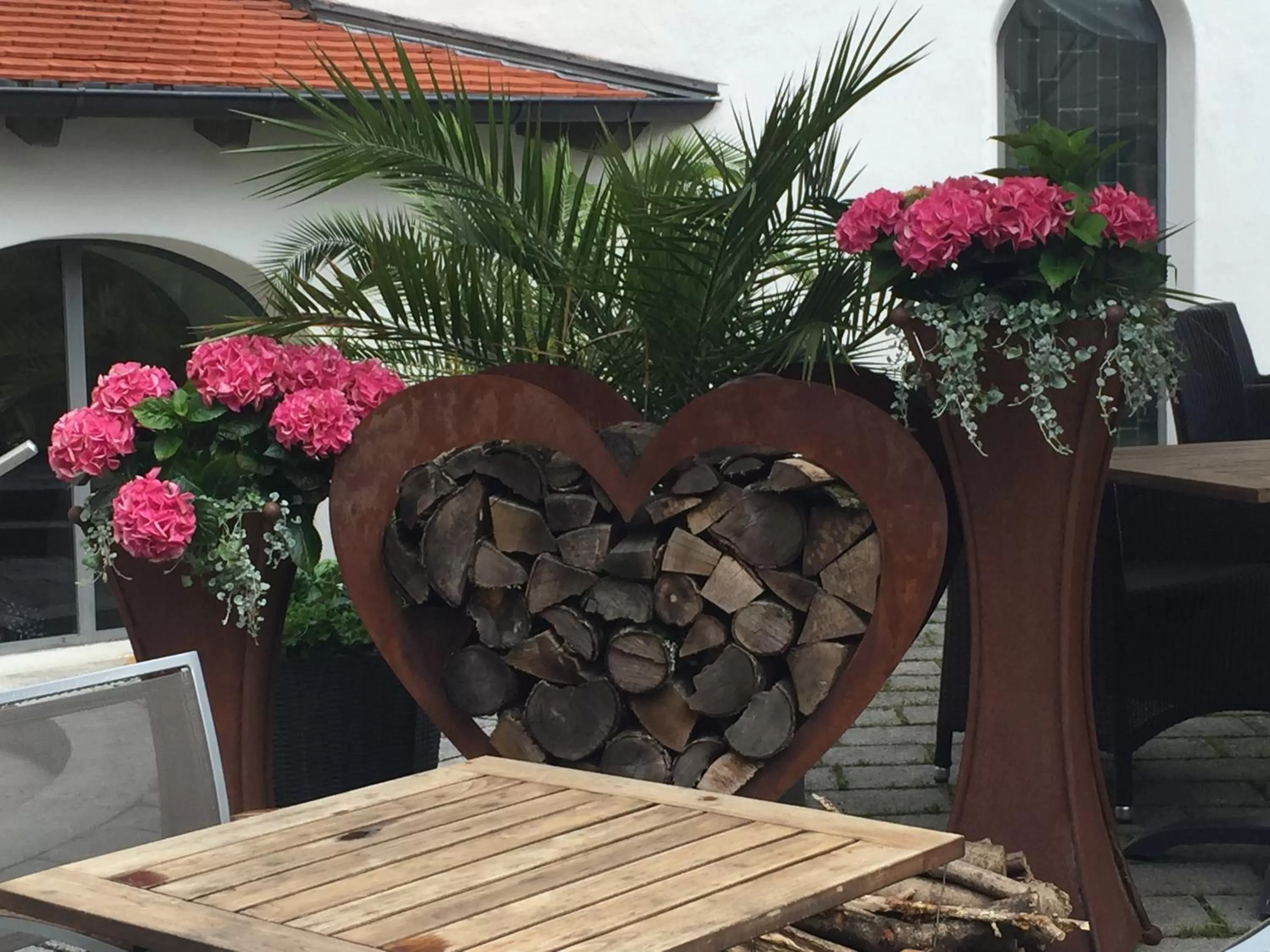 Garden view in Torstuben