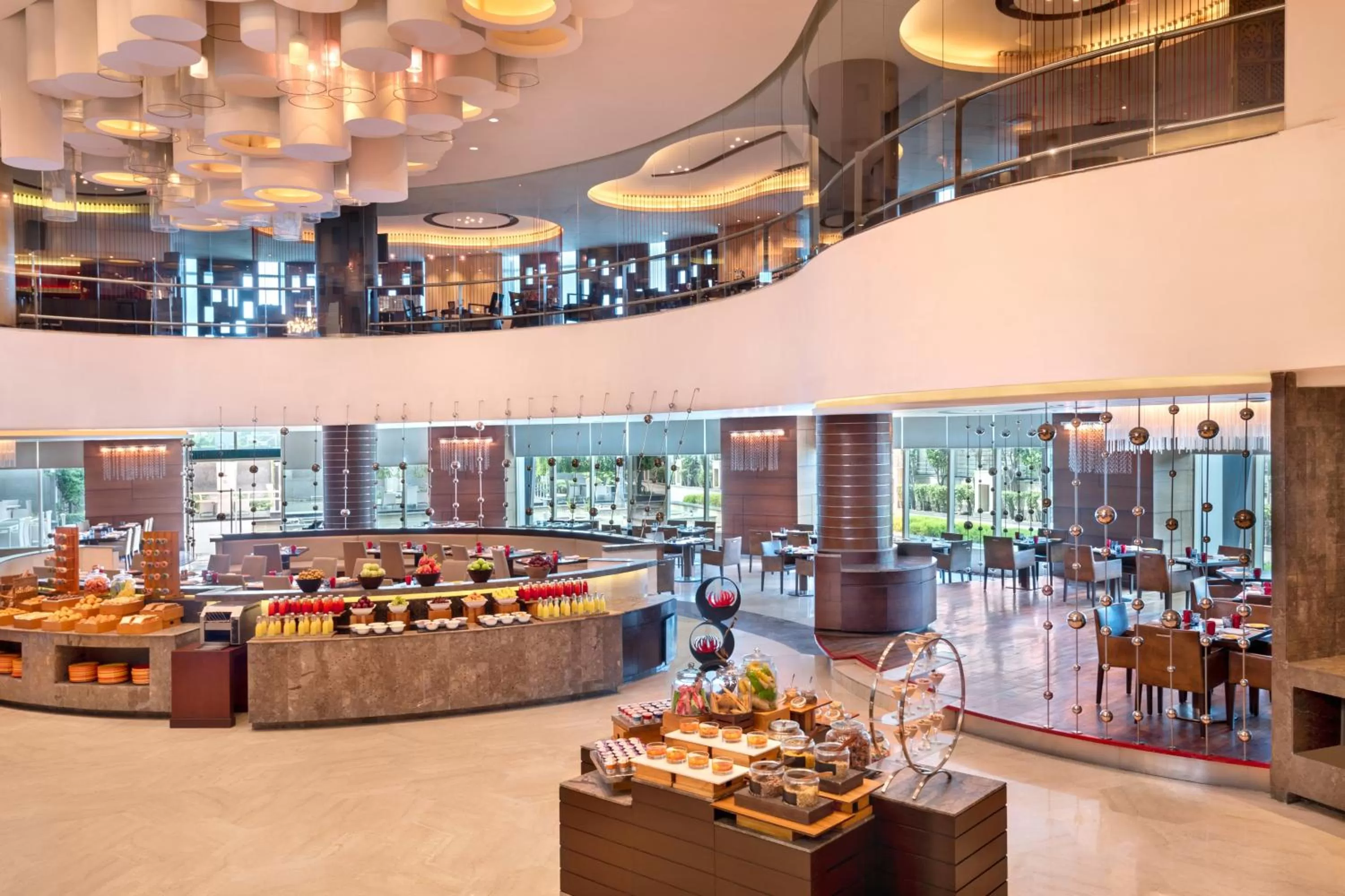 Breakfast in Crowne Plaza Greater Noida by IHG