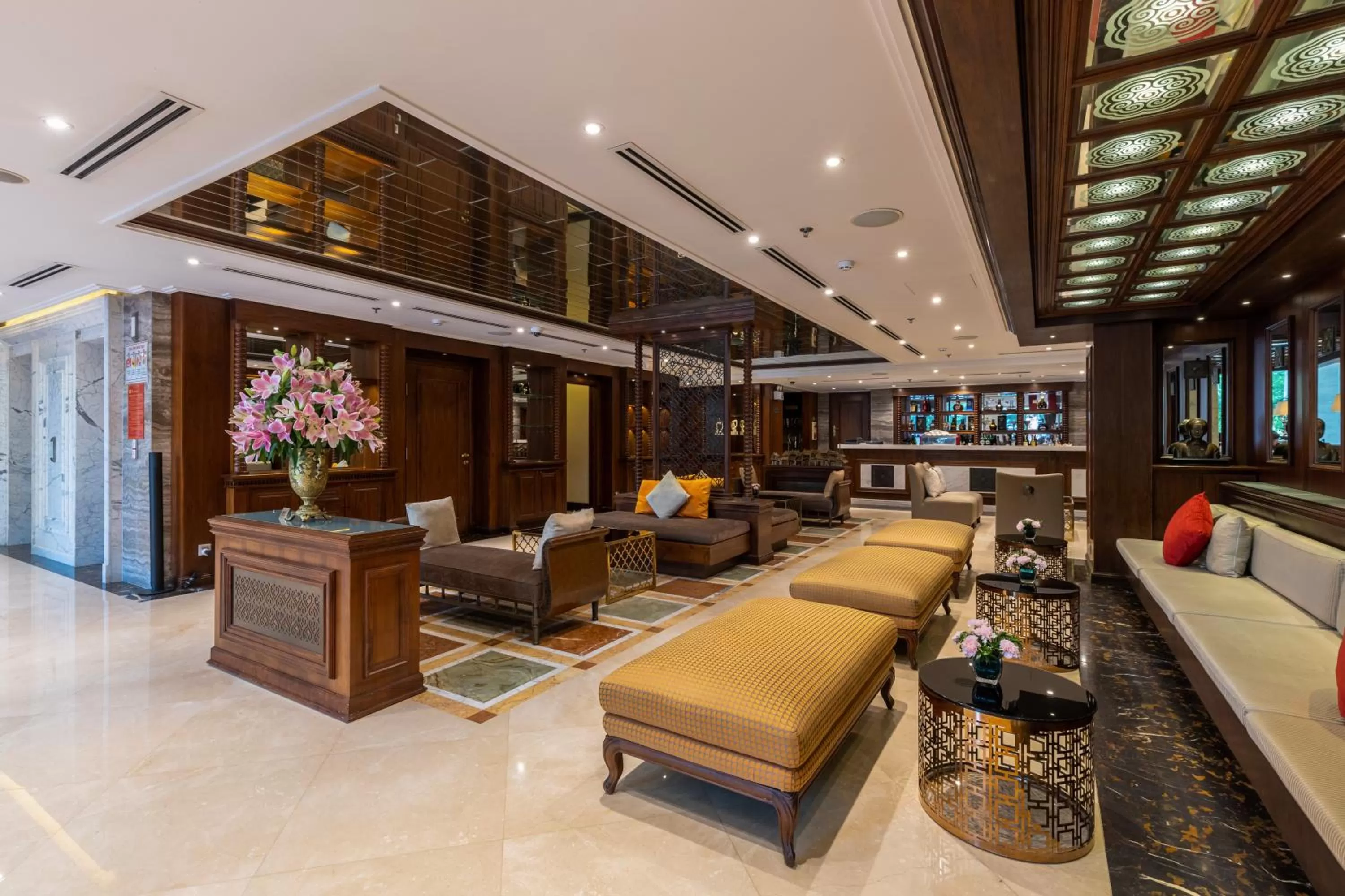 Lobby or reception in The Lapis Hotel