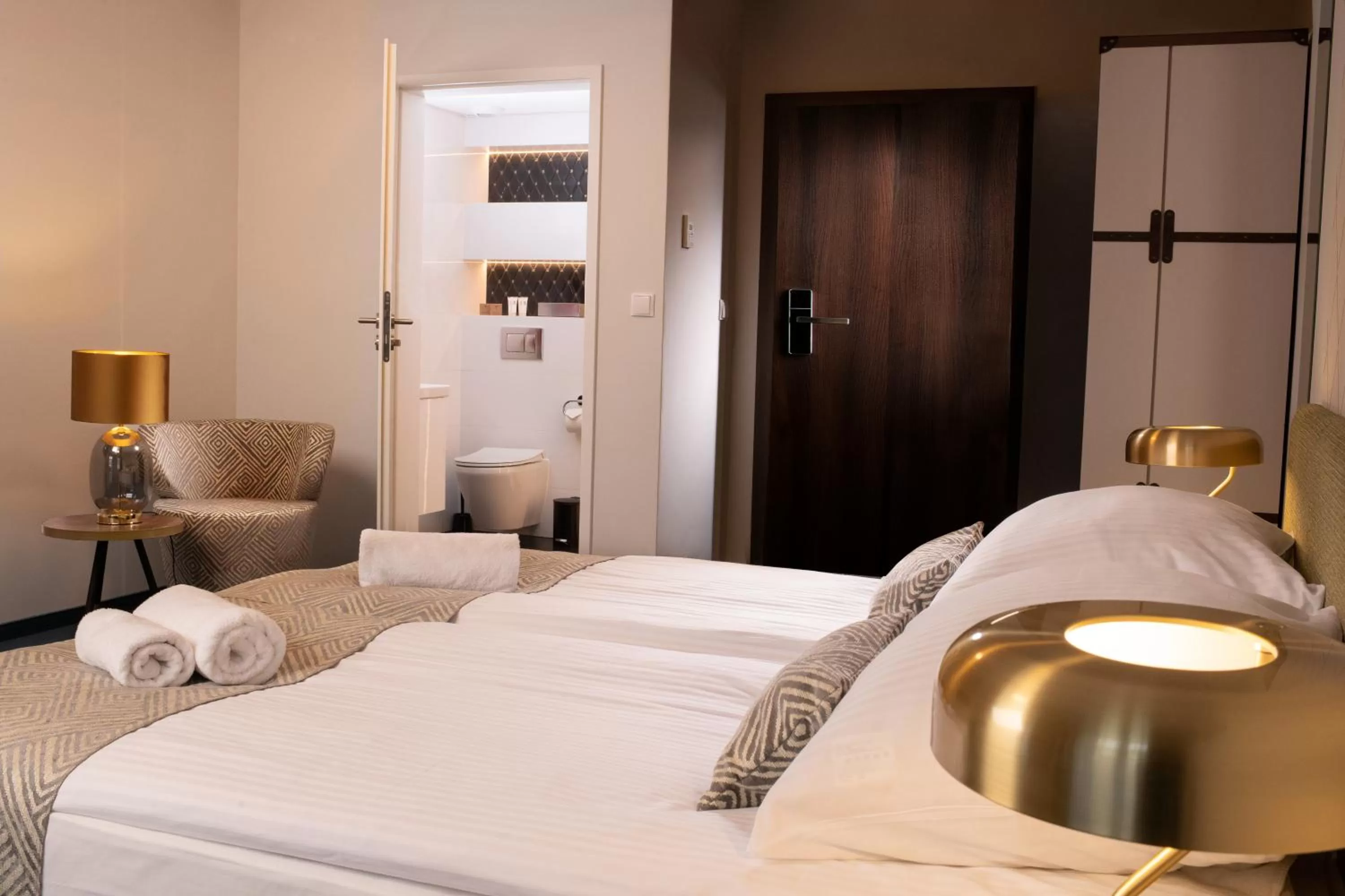 Photo of the whole room, Bed in Xerion Hotel