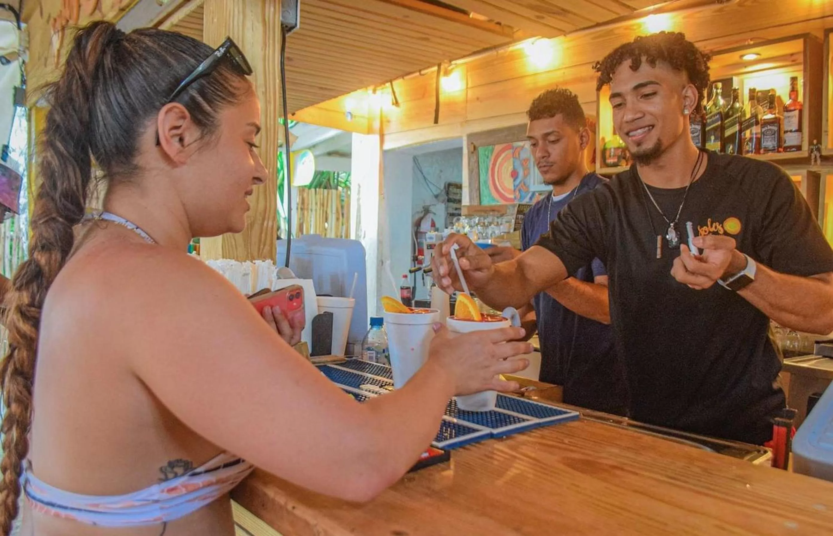 People in LOS CORALES VILLAS and SUITES - BEACH CLUB, SPA, RESTAURANTS