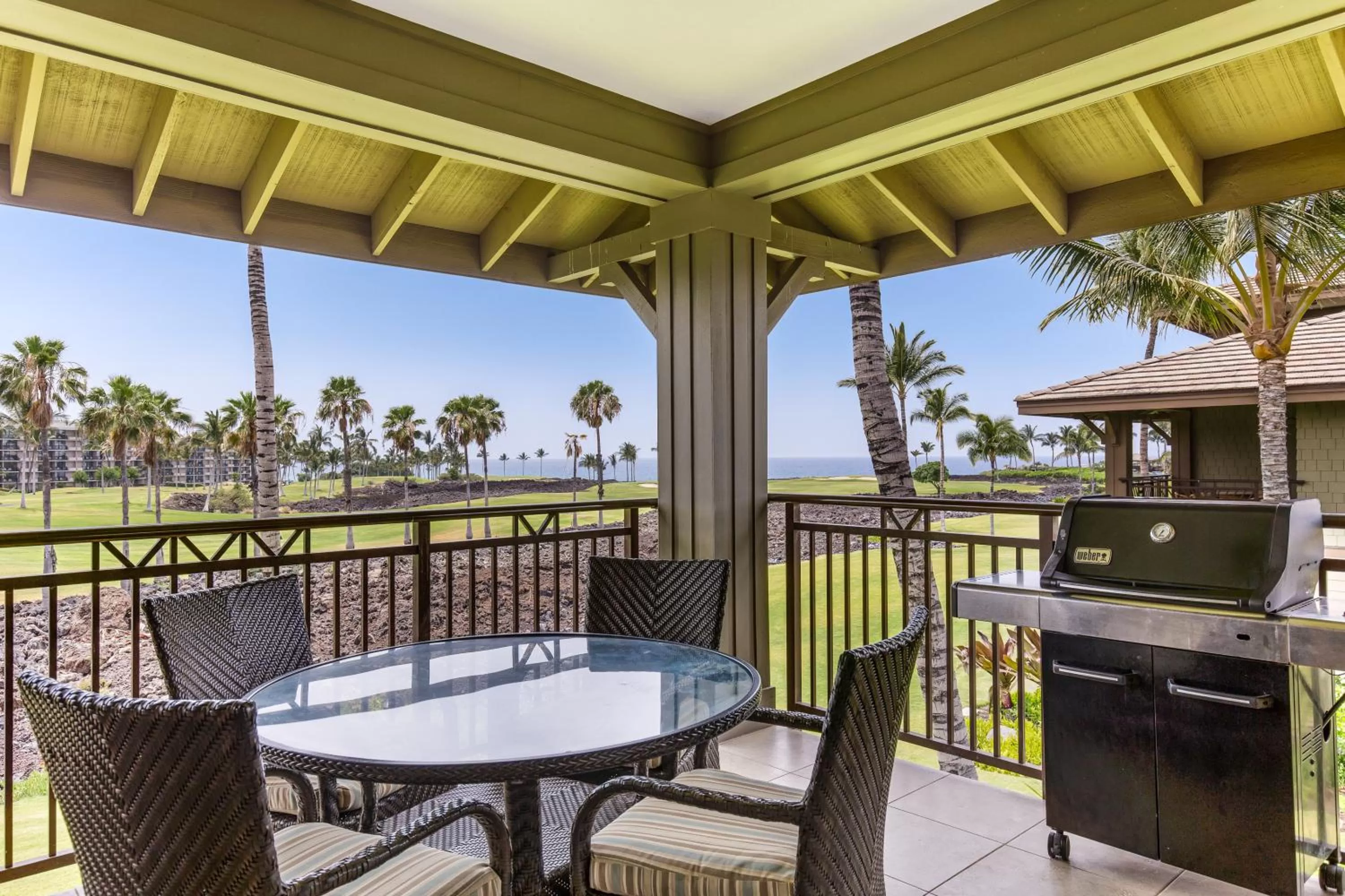 Balcony/Terrace in Castle Hali'i Kai at Waikoloa