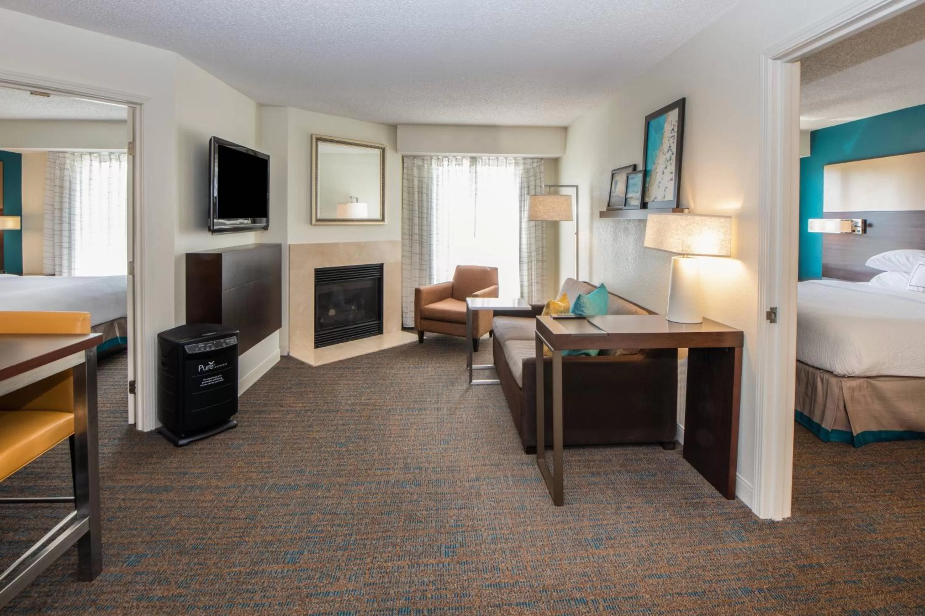 Bedroom, Bed in Residence Inn by Marriott Jacksonville Butler Boulevard