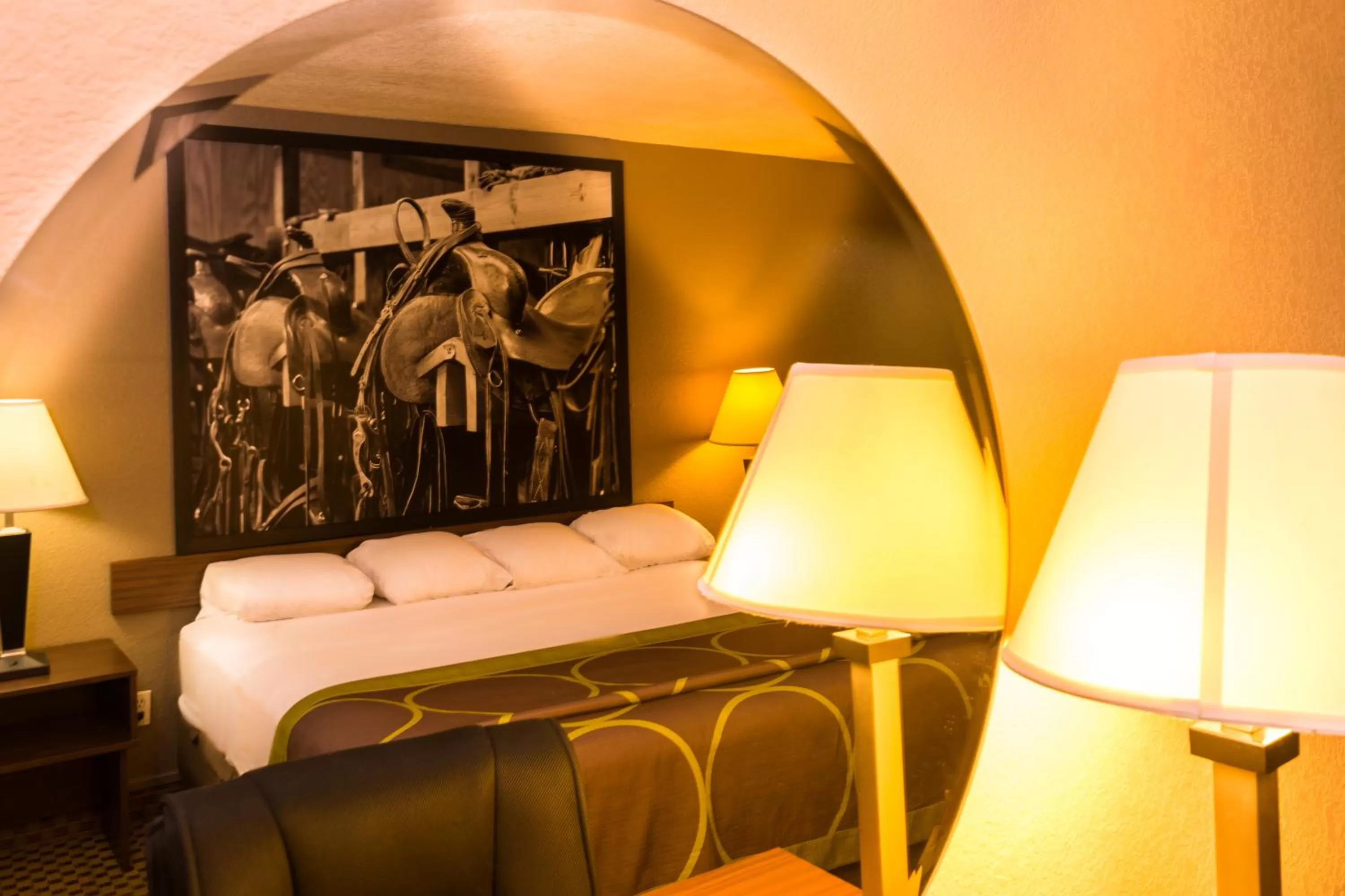 Photo of the whole room, Bed in Super 8 by Wyndham Oklahoma Airport Fairgrounds West