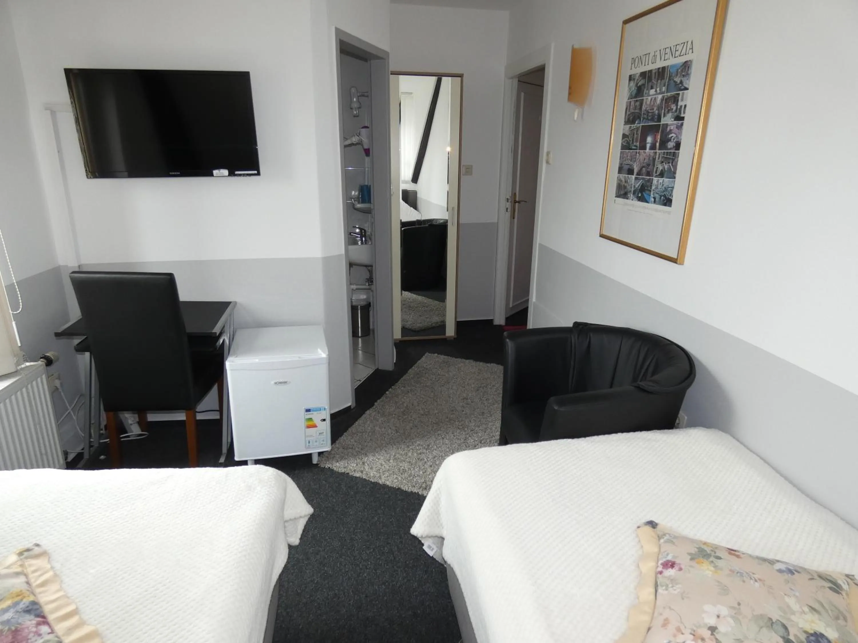 Bed in Hotel Wolters