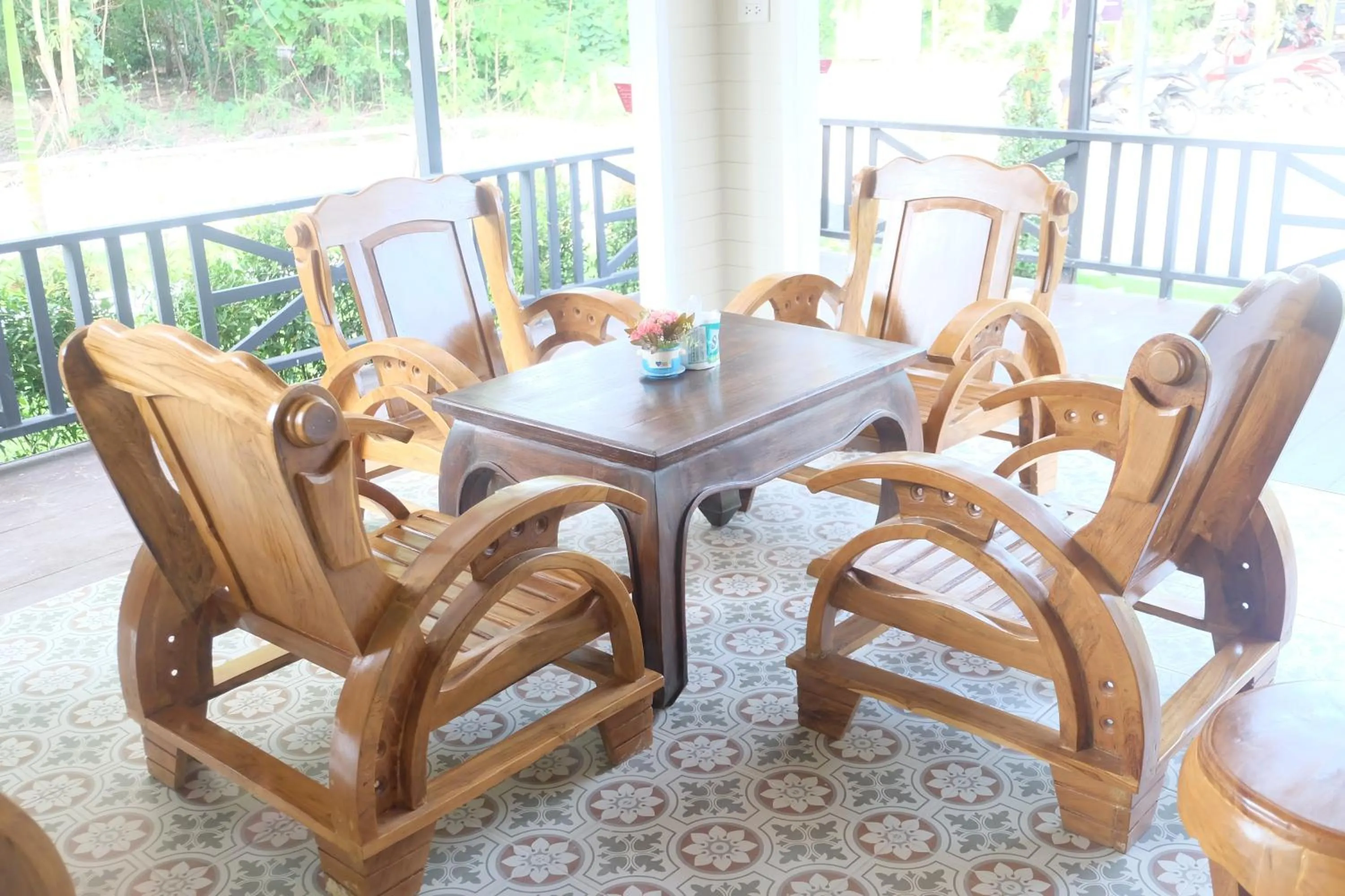 Seating area in My Home Lantawadee Resort