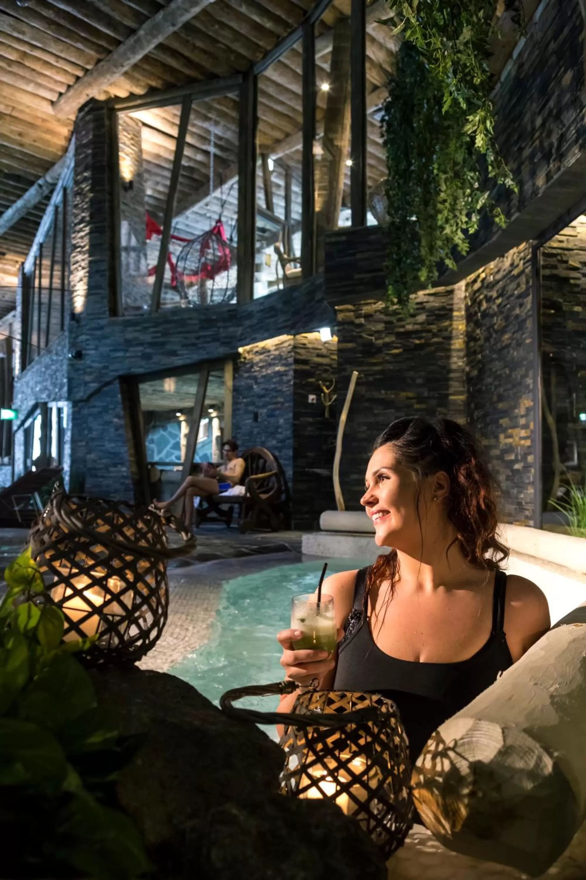 Hot Tub in Hotel & Spa Resort Järvisydän