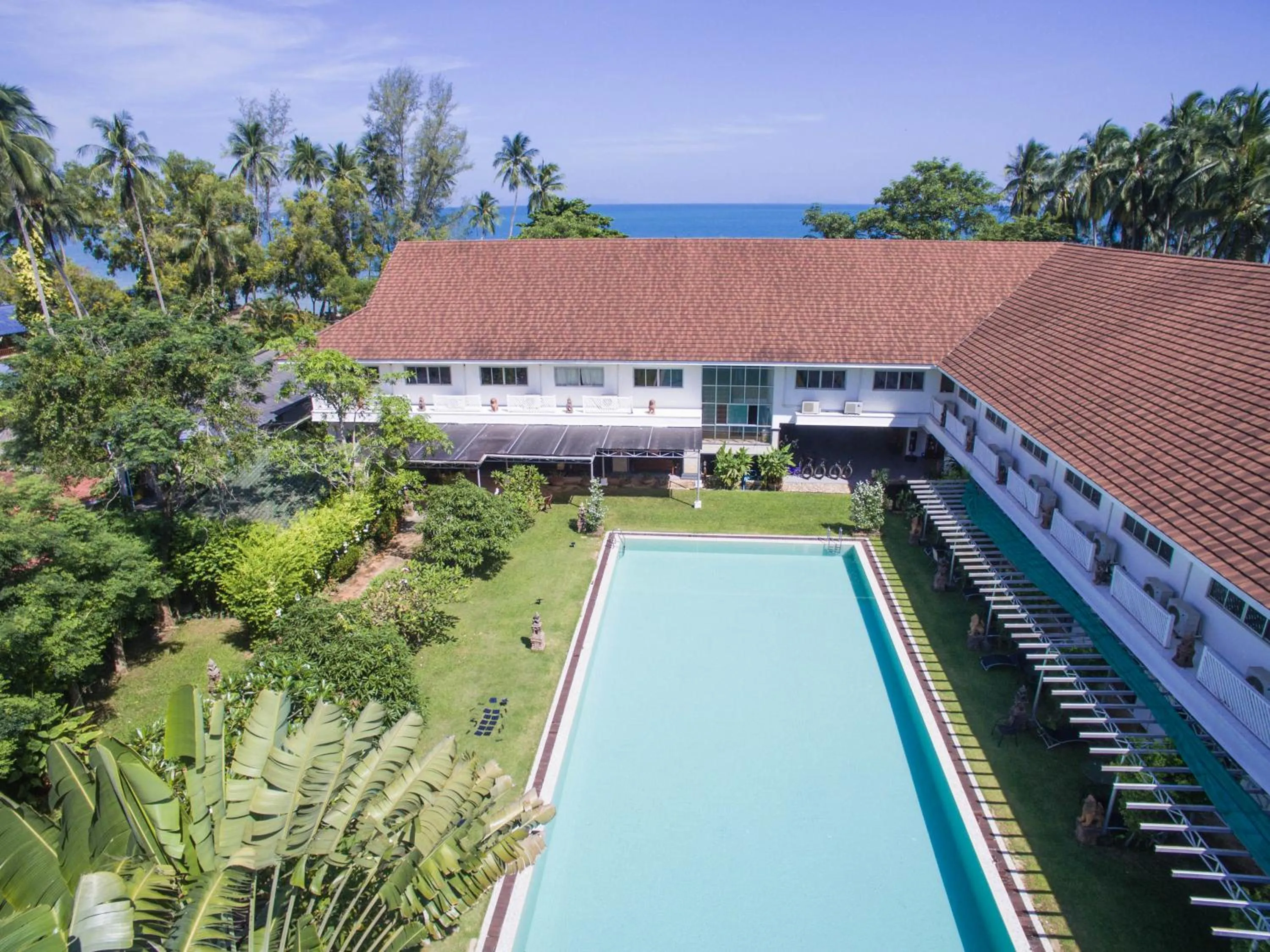 Bird's eye view in Rajapruek Samui Resort - SHA Plus