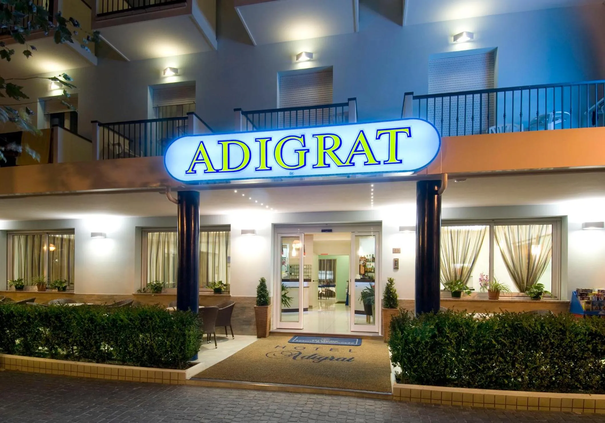 Facade/entrance in Hotel Adigrat