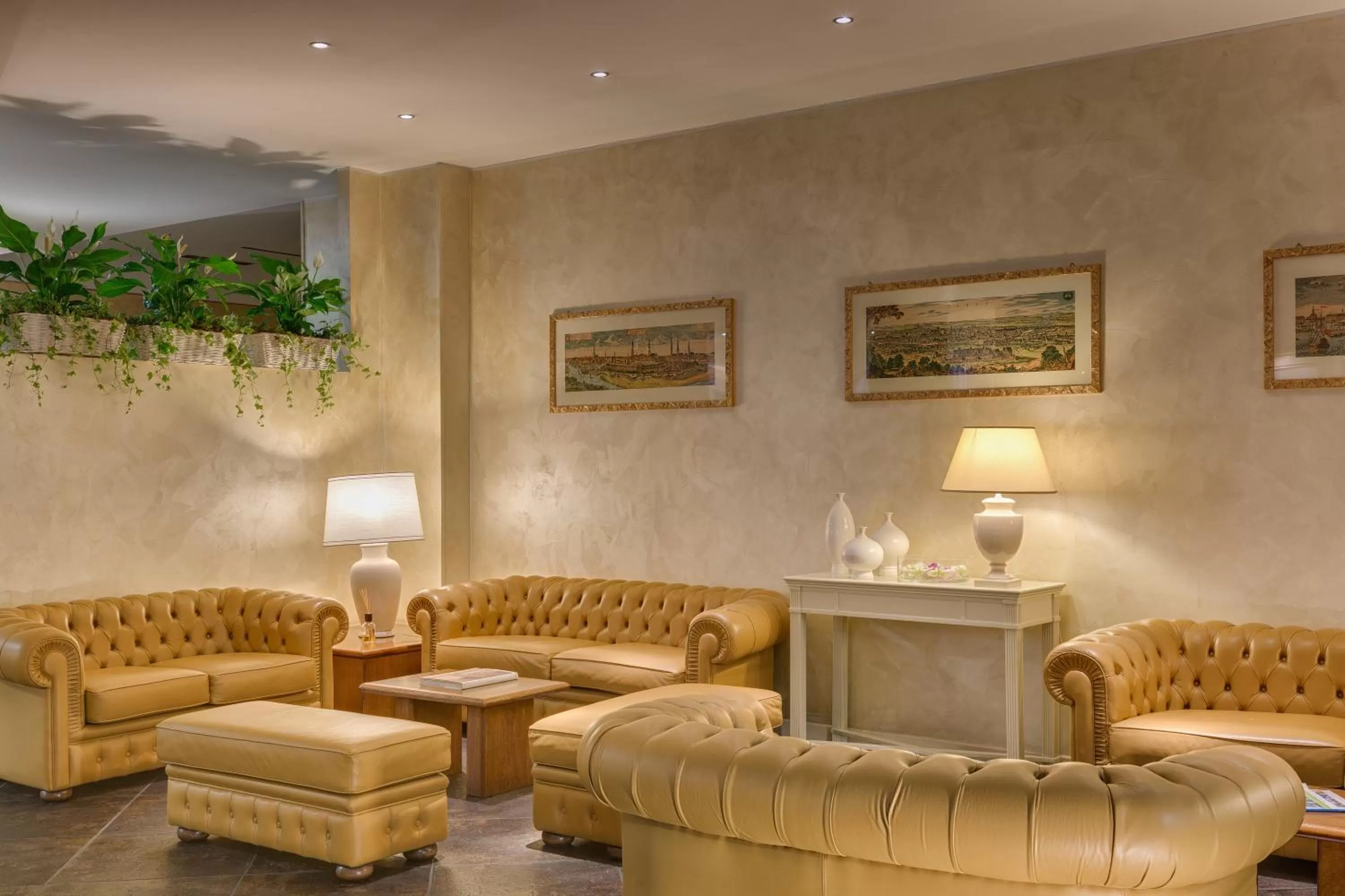 Lobby or reception in Hotel Continental Brescia