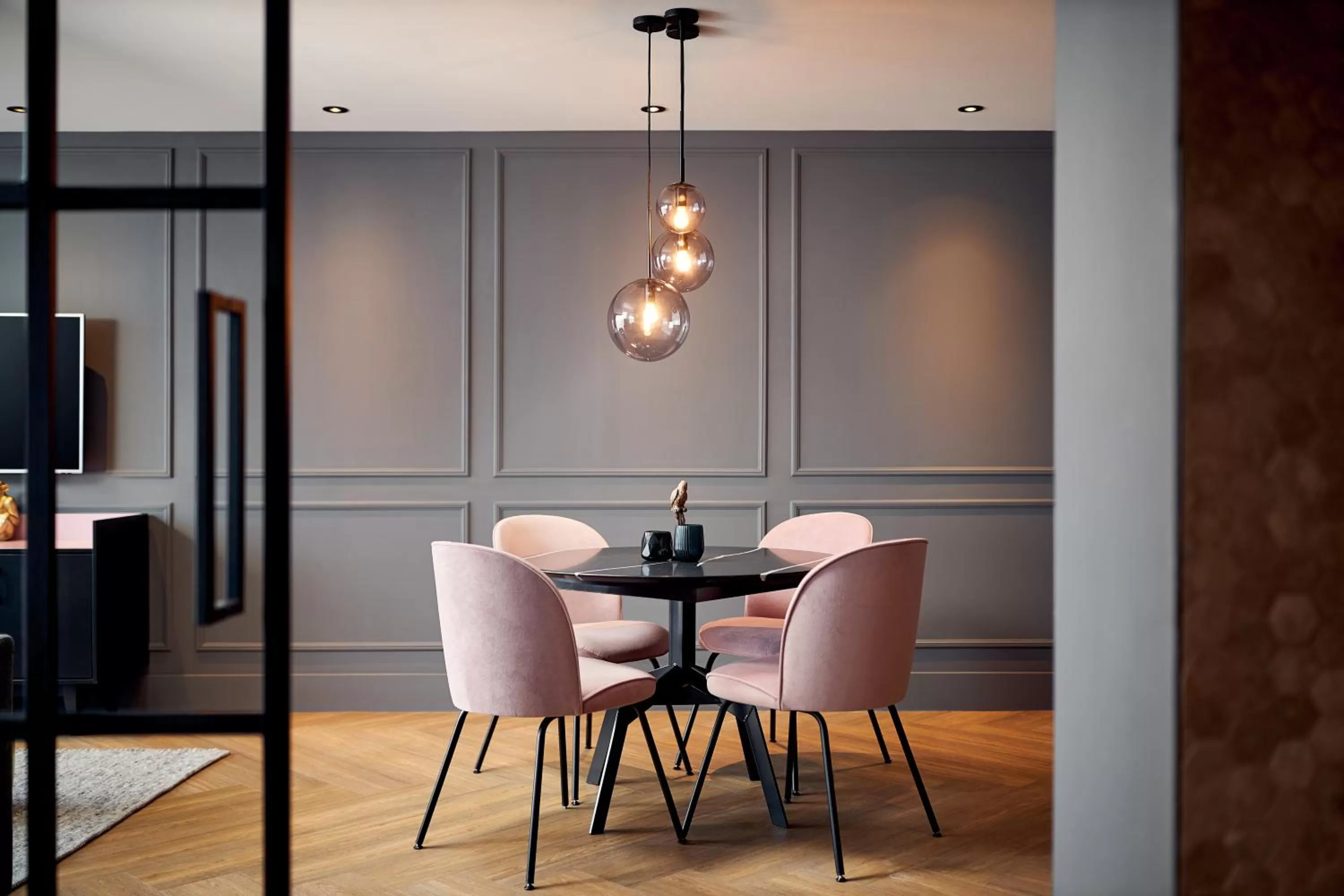 Seating area in Van der Valk Hotel Antwerpen