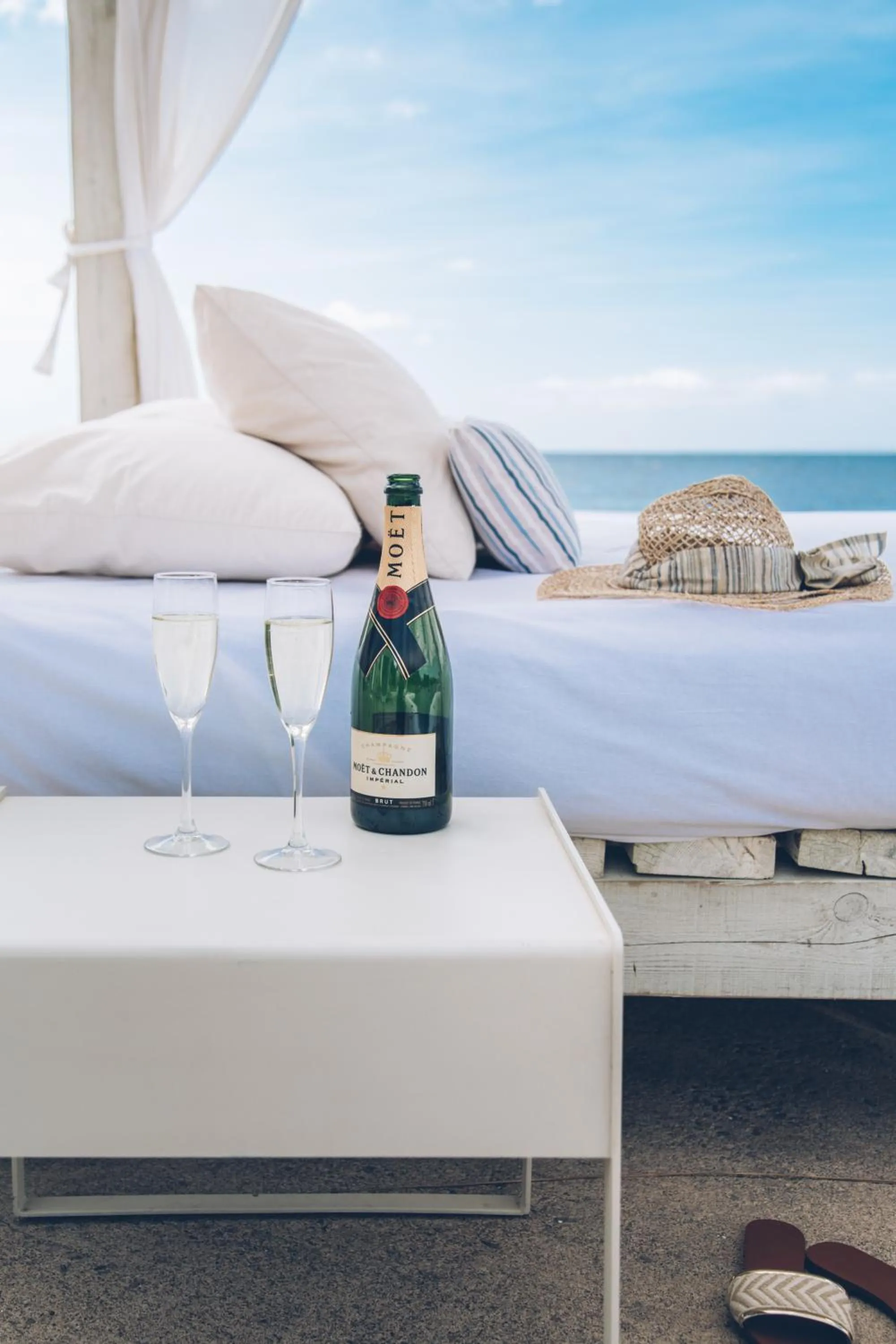 Swimming pool, Bed in Iberostar Selection Santa Eulalia Ibiza