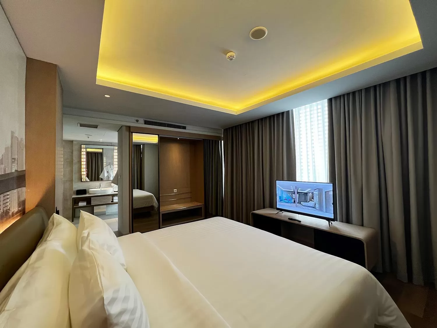 Bed in Ra Suites Simatupang