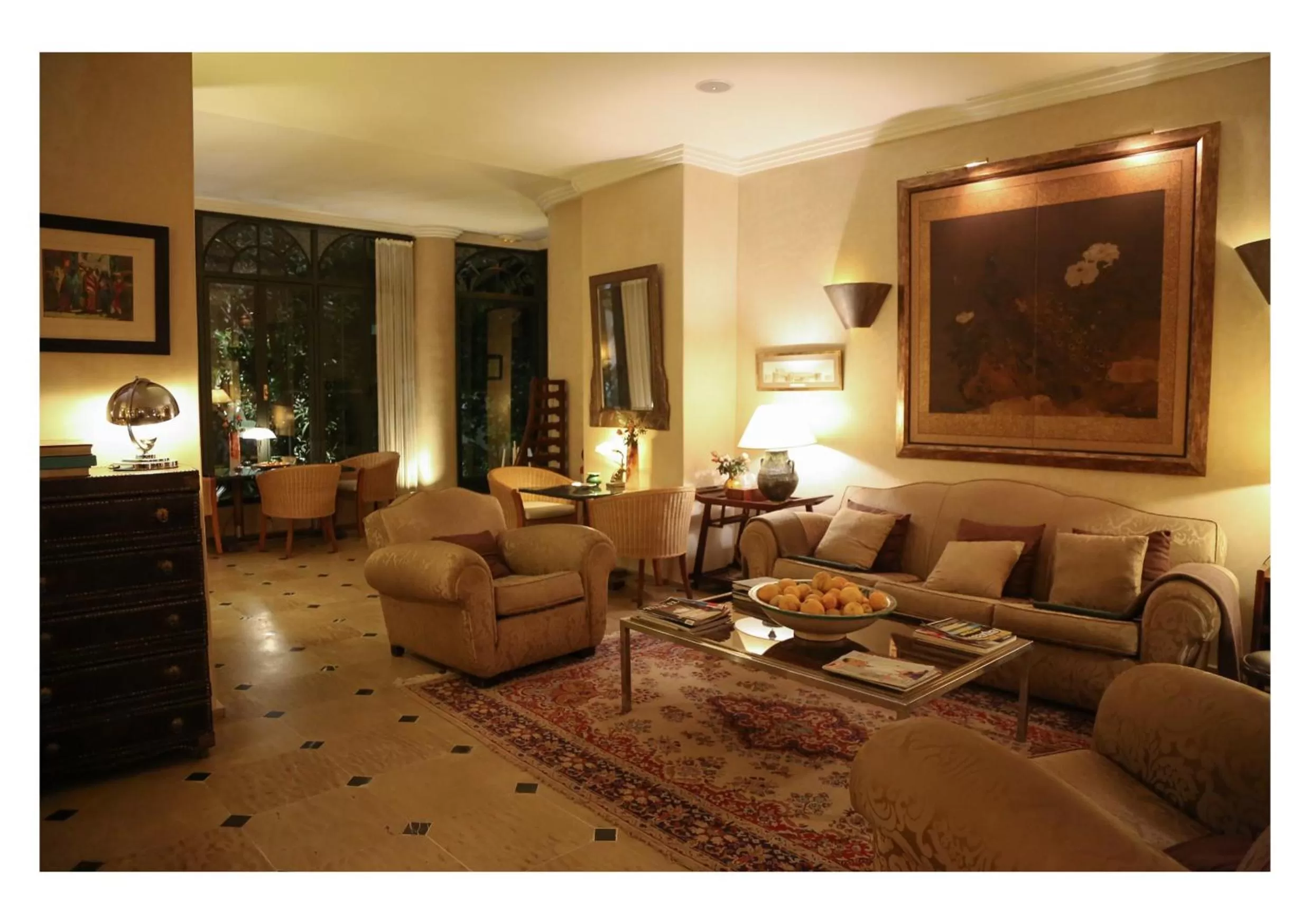 Living room in La Maison de Tanger