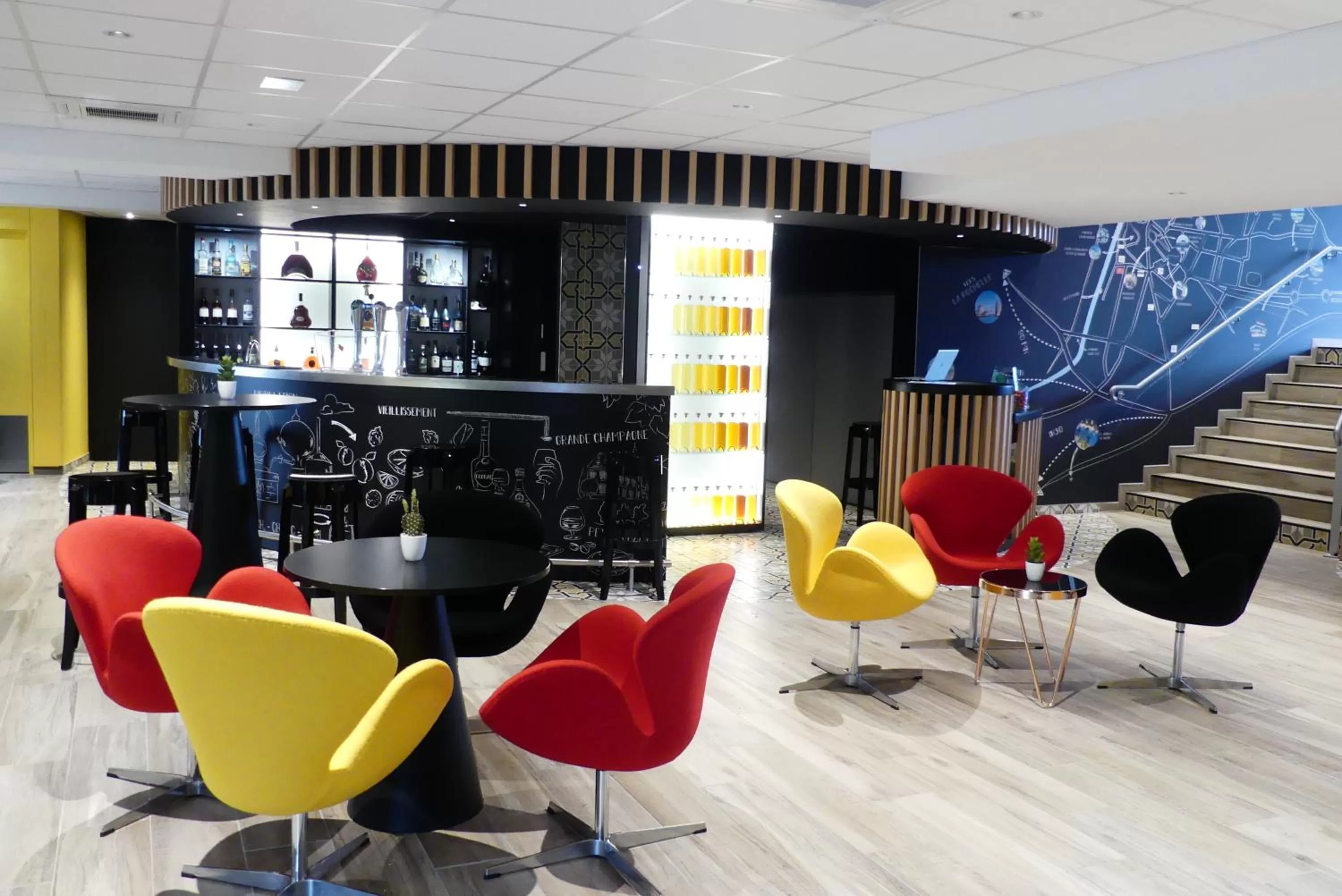 Living room in Ibis Styles Cognac