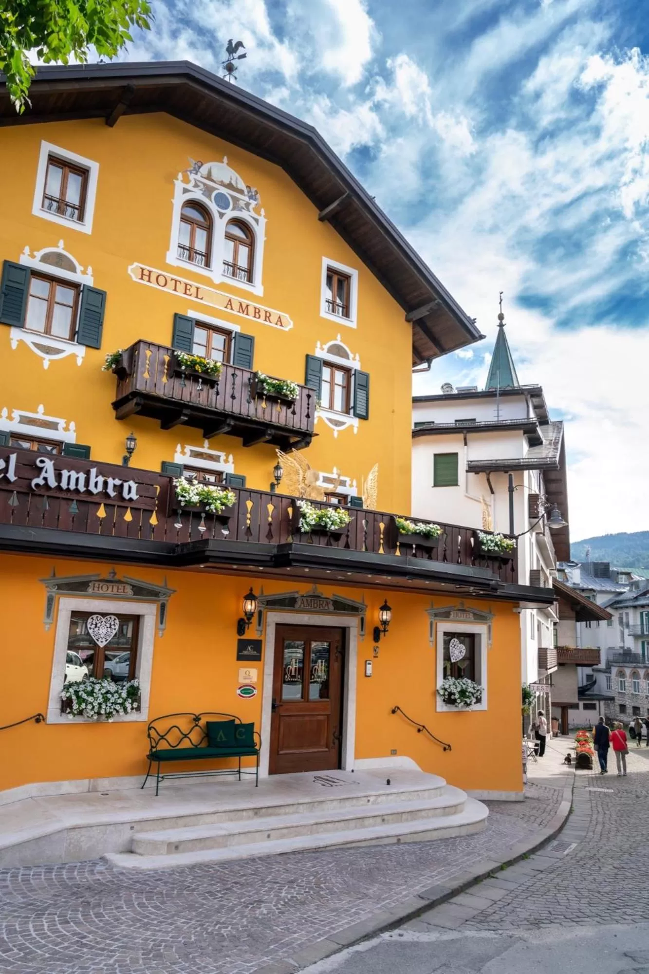 Property building in Ambra Cortina Luxury&Fashion Hotel