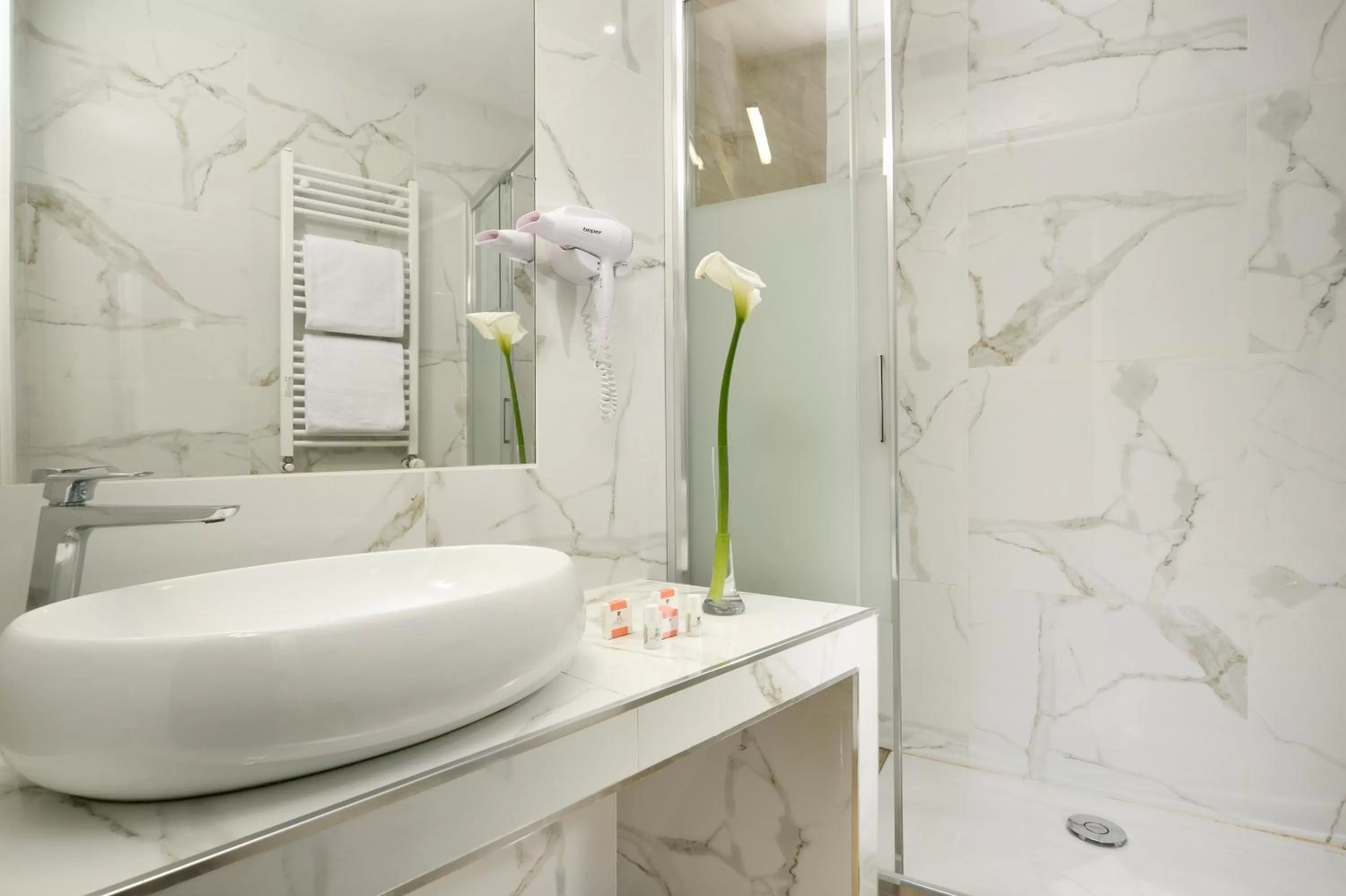 Bathroom in Hotel Patria