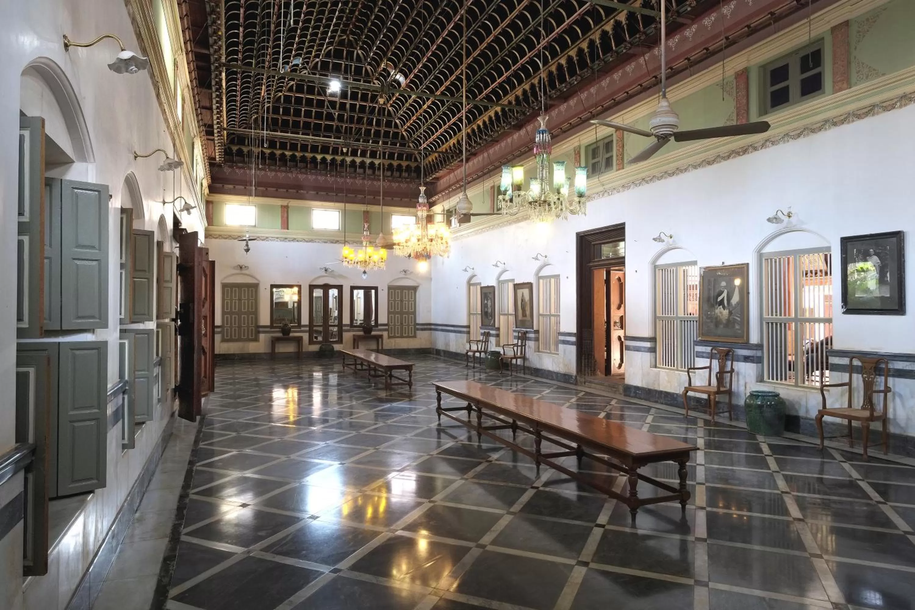 Lounge or bar in Saratha Vilas Chettinad