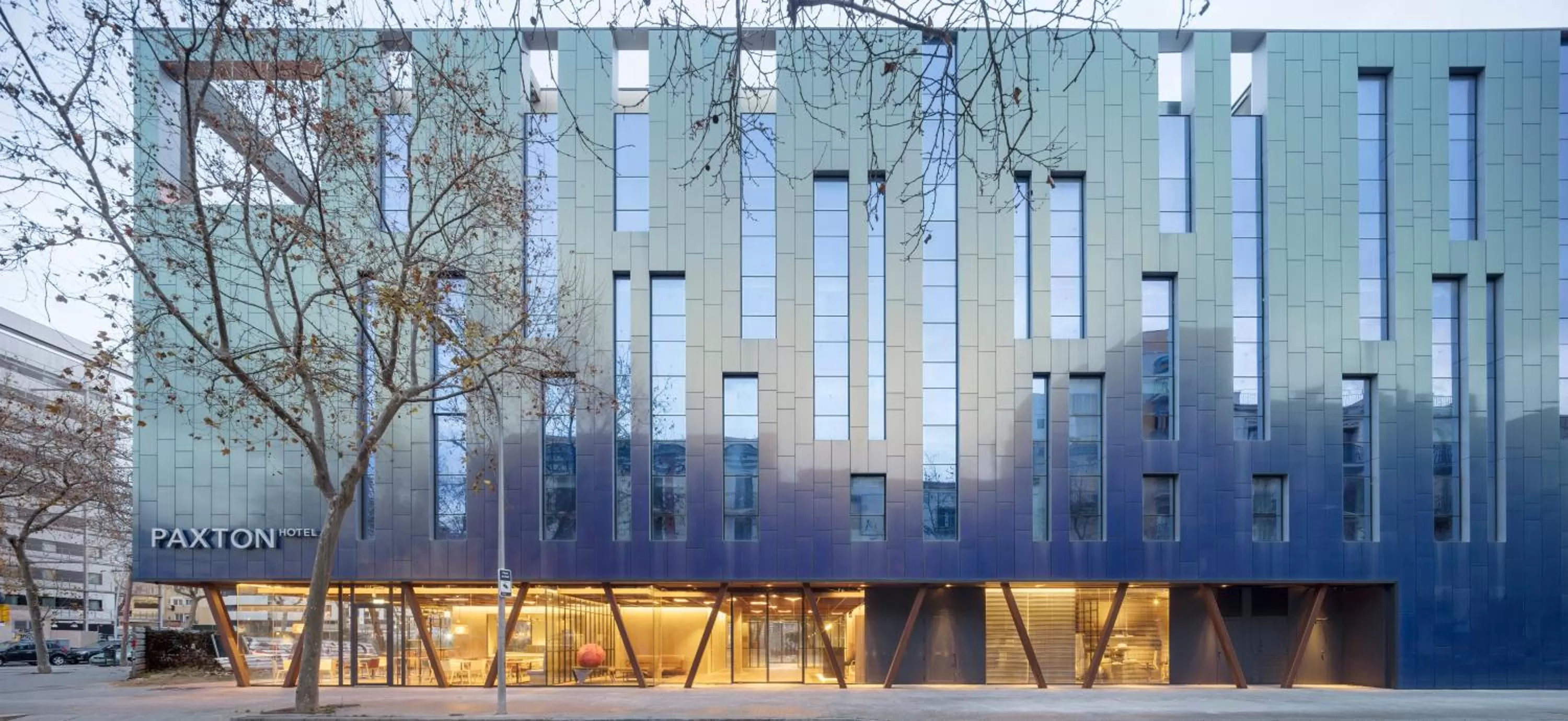 Property building in Hotel Paxton Barcelona