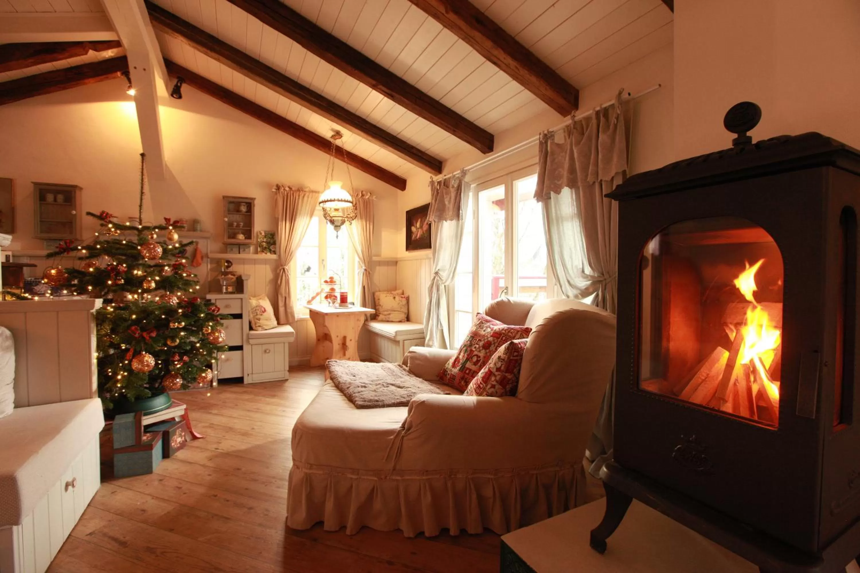 Living room in Weißt Du noch - Gästehäuser & Suiten