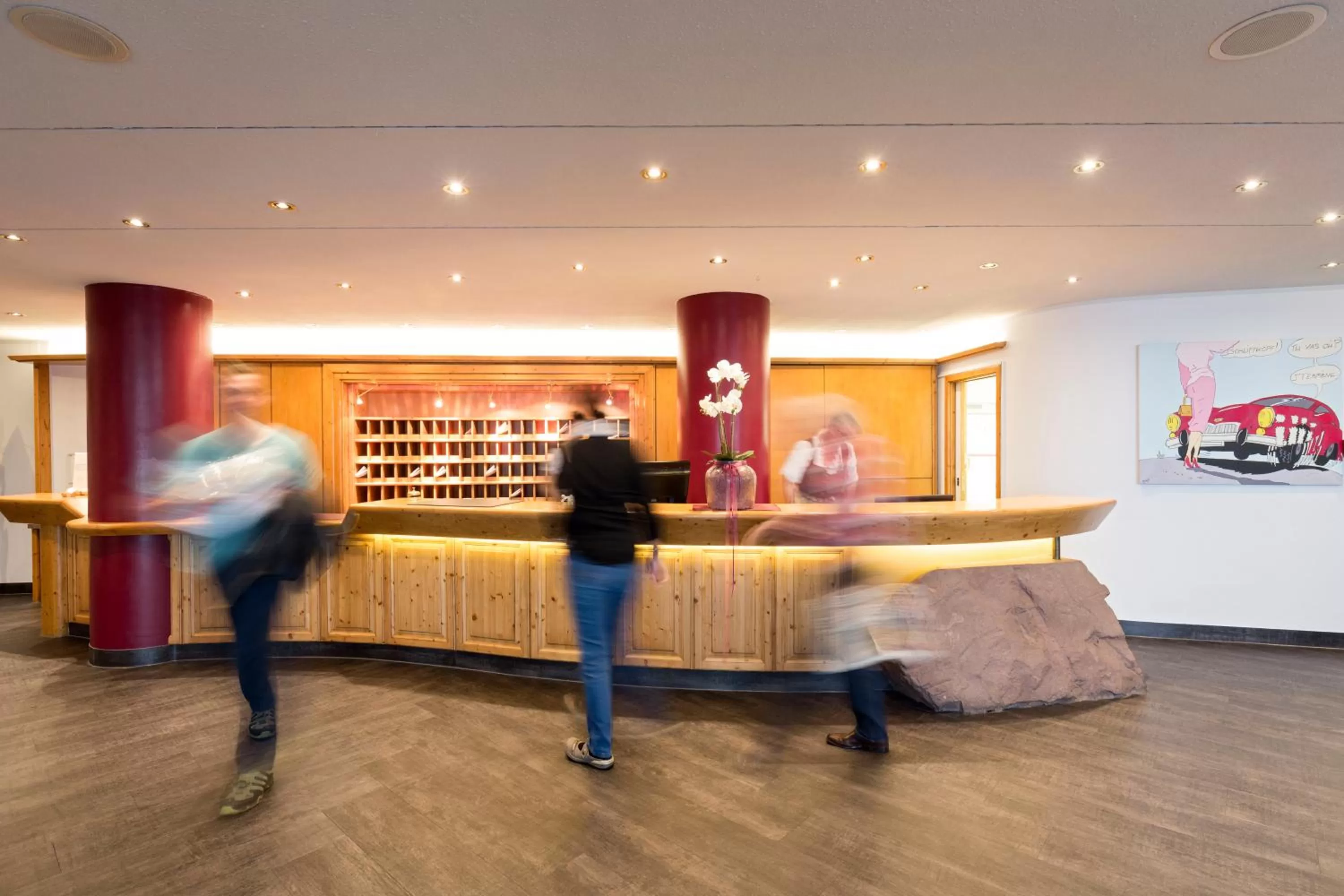 Lobby or reception in Wellness-& Nationalpark Hotel Schliffkopf, BWSC